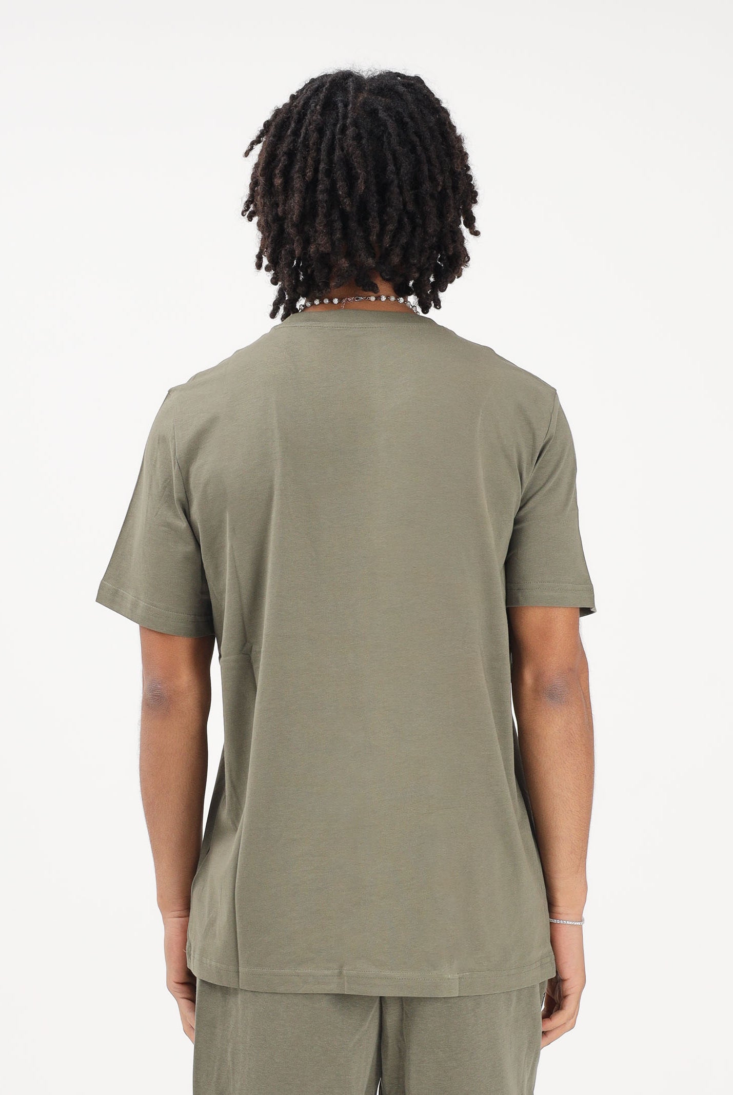 PUMA T-shirt a manica corta Ess Small No. 1 Logo verde militare da uomo 682535 81 PUMA