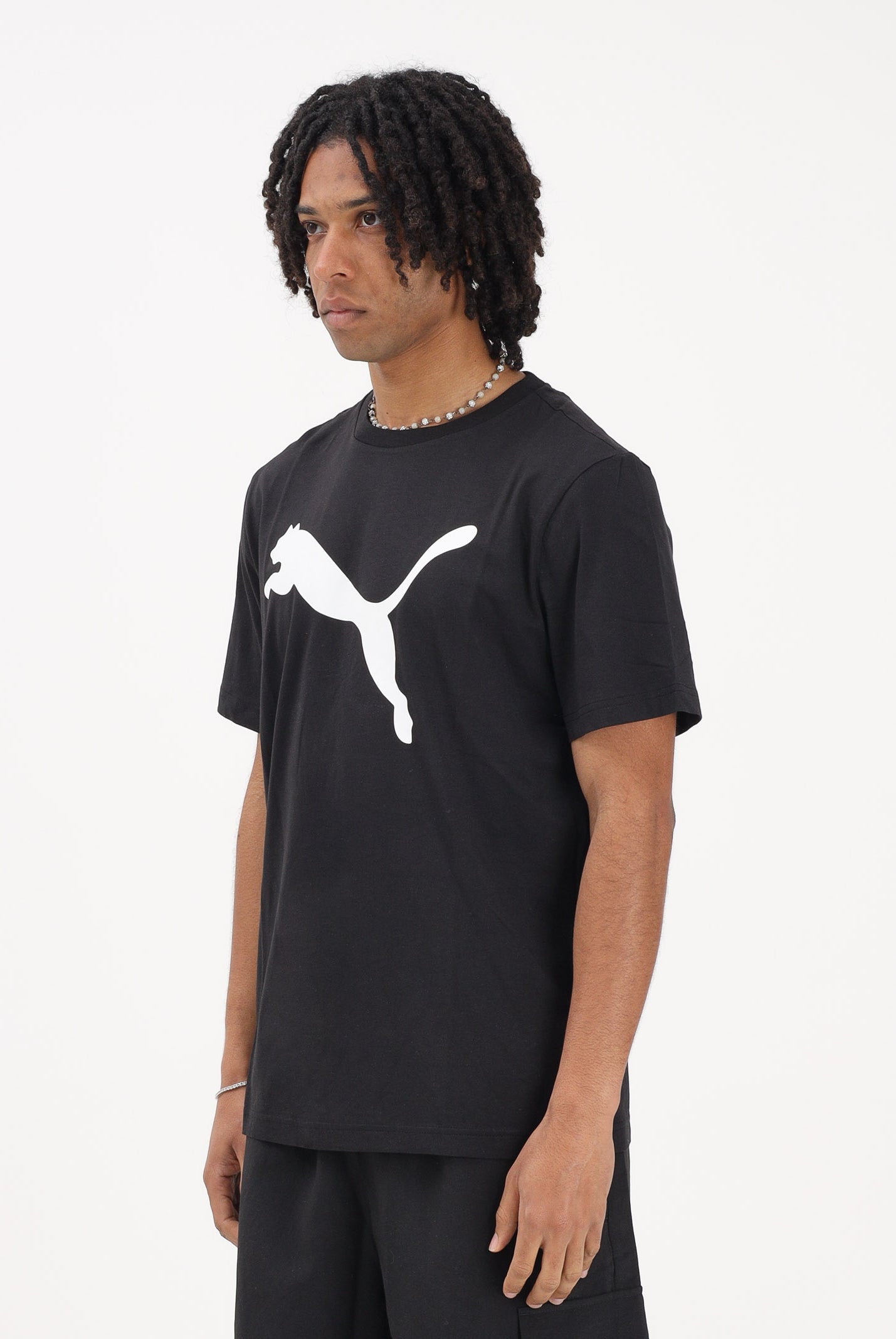 PUMA T-shirt a manica corta Ess nera da uomo 682536 01 PUMA