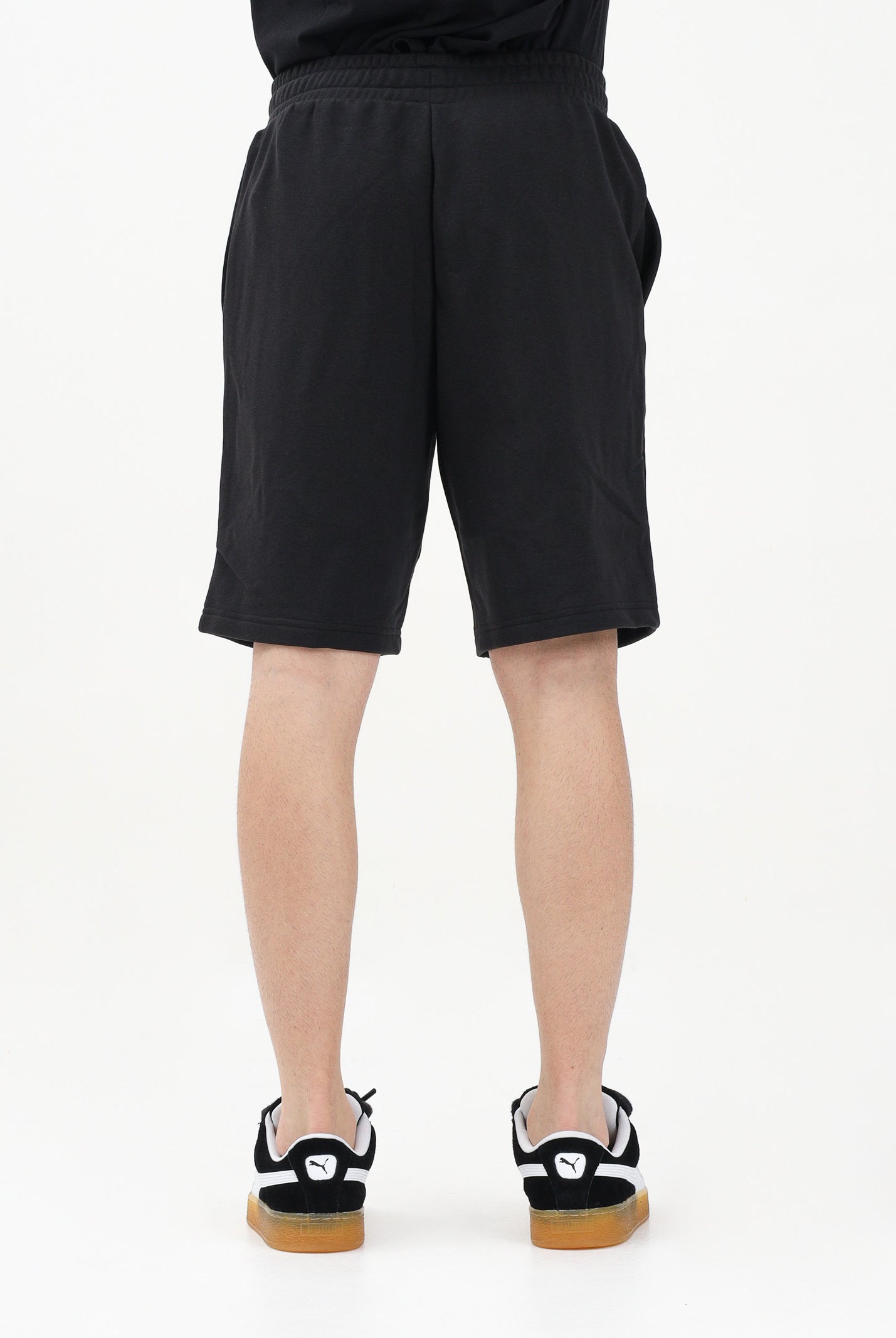 PUMA Pantalone sportivo Essentials No. 1 Logo 10" nero da uomo 682594 01 PUMA
