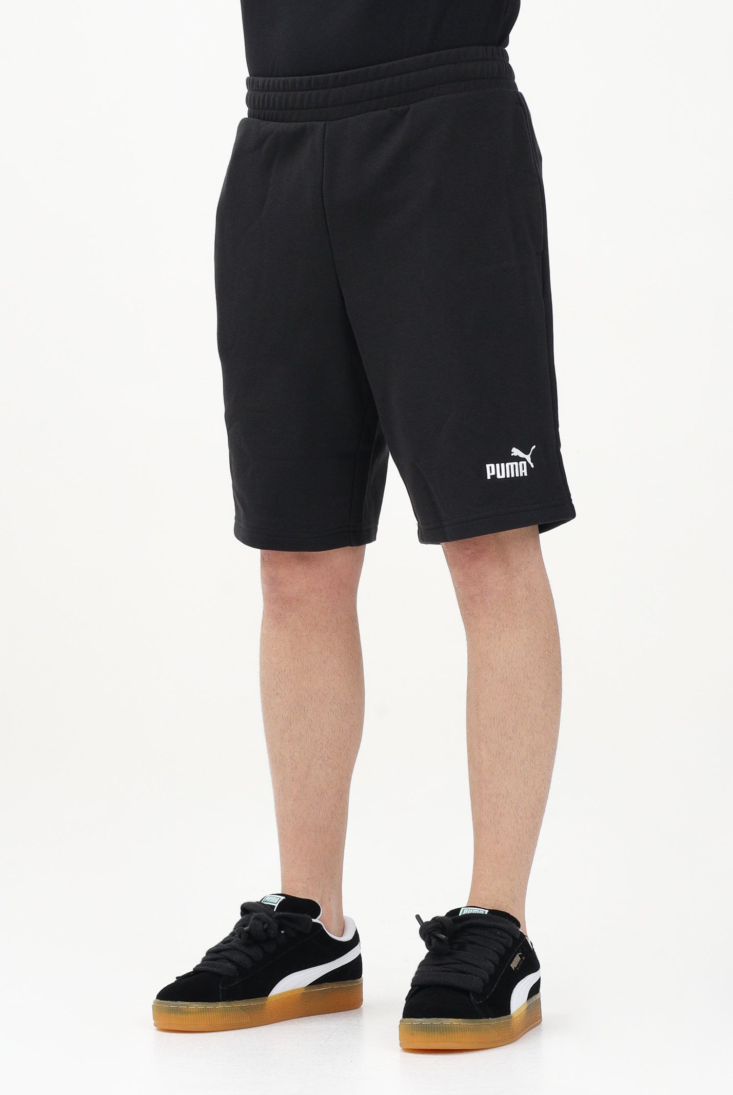 PUMA Pantalone sportivo Essentials No. 1 Logo 10" nero da uomo 682594 01 PUMA