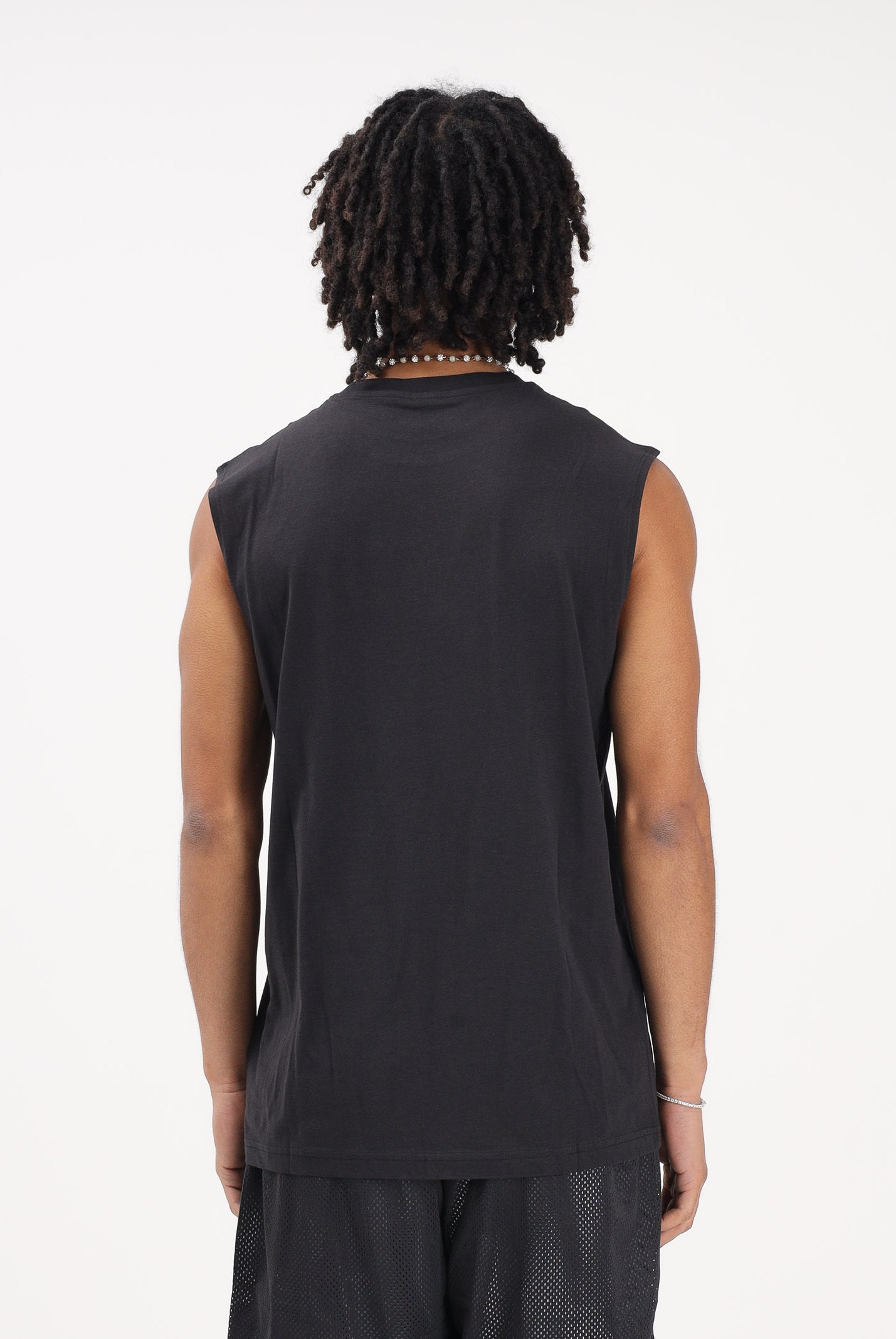 PUMA T-shirt senza maniche Essentials nera da uomo 682626 01 PUMA