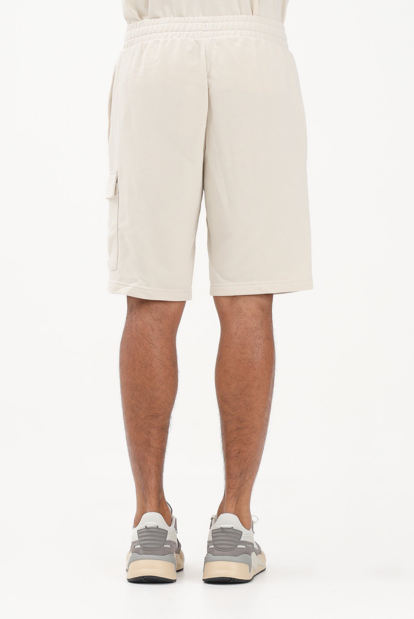 PUMA Shorts cargo Essentials con logo N. 1 panna da uomo 682662 87 PUMA