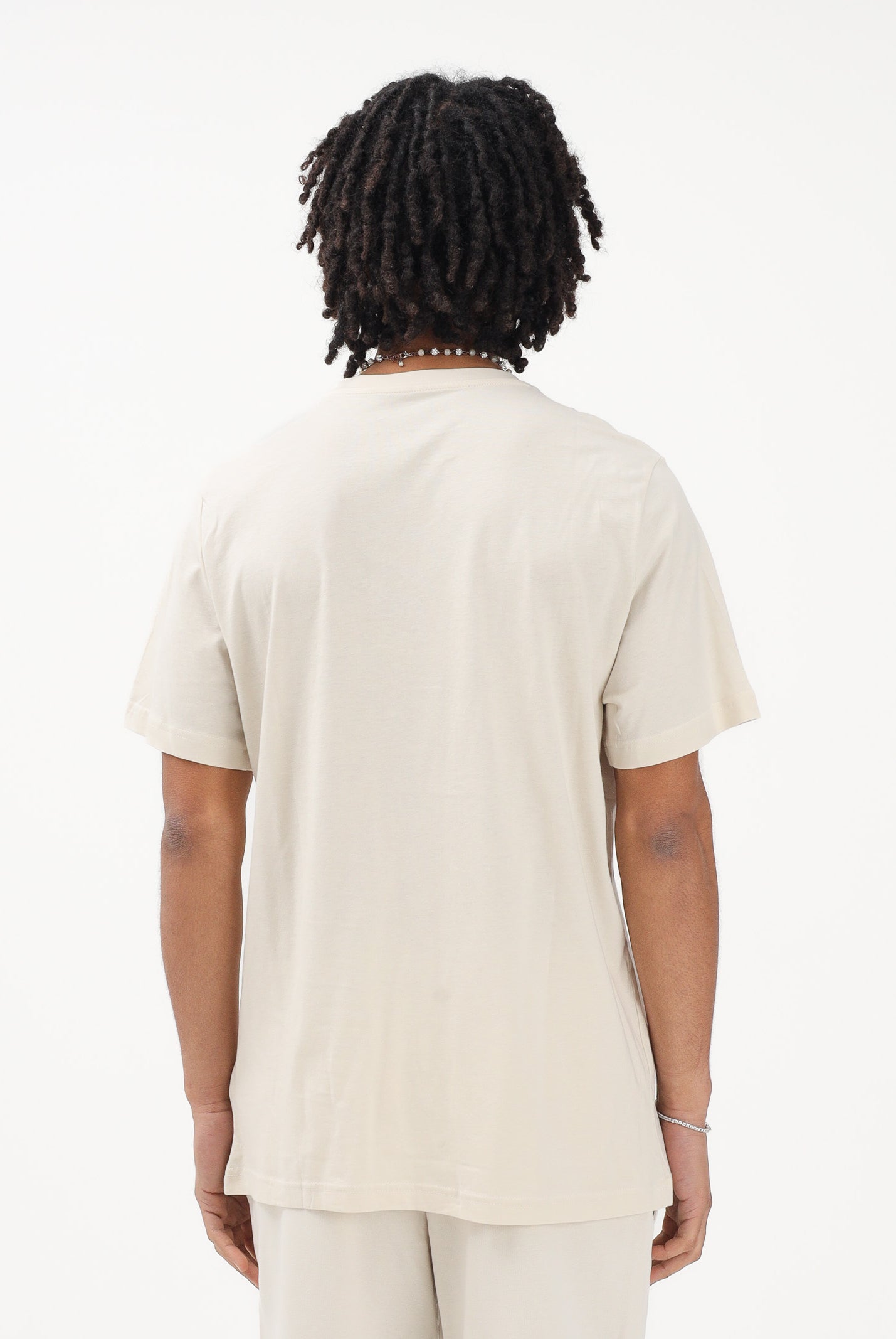 PUMA T-shirt a manica corta Essentials 2 Colour N.1 Logo panna da uomo 684708 86 PUMA