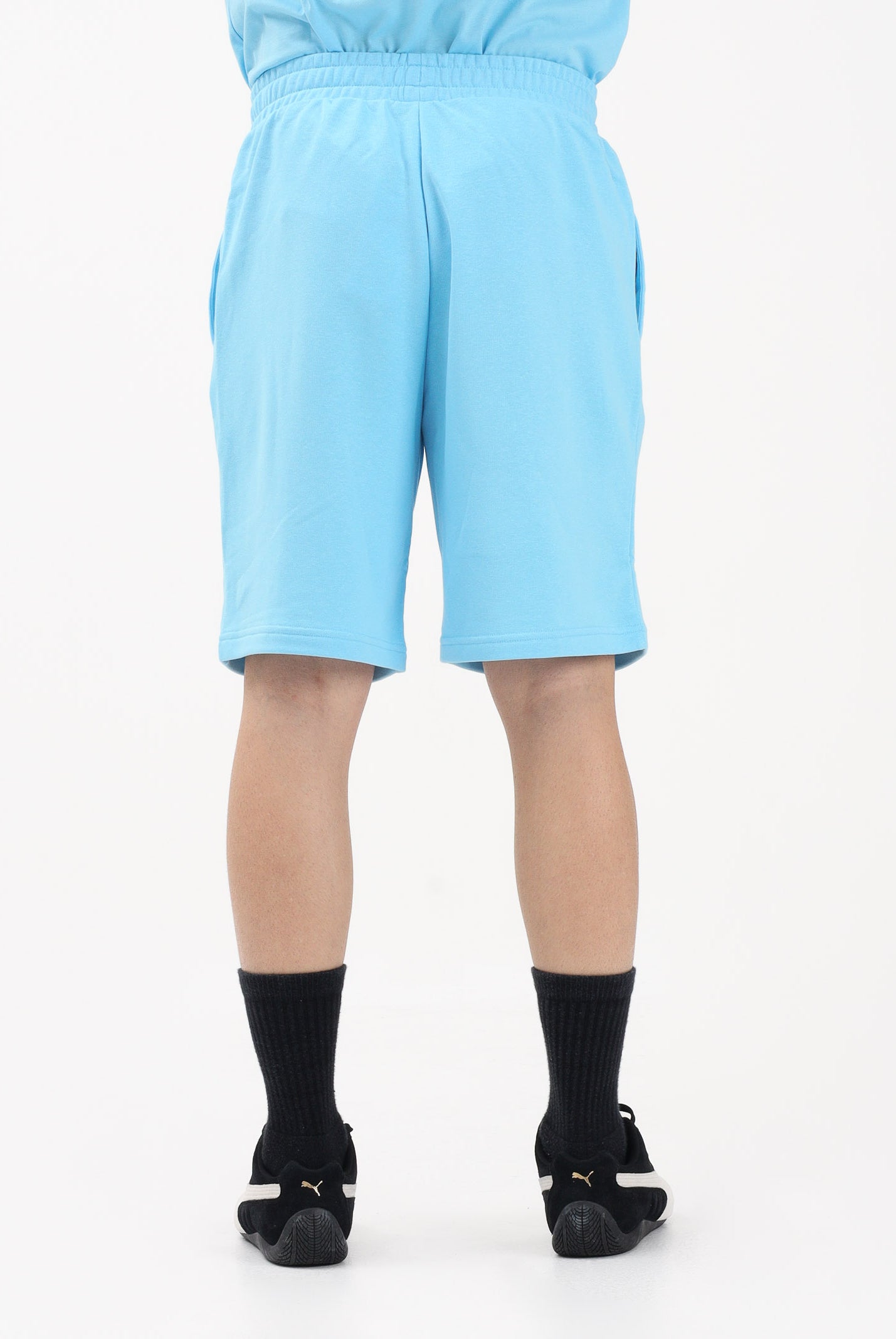 PUMA Shorts sportivo Essentials azzurro da uomo 684715 45 PUMA