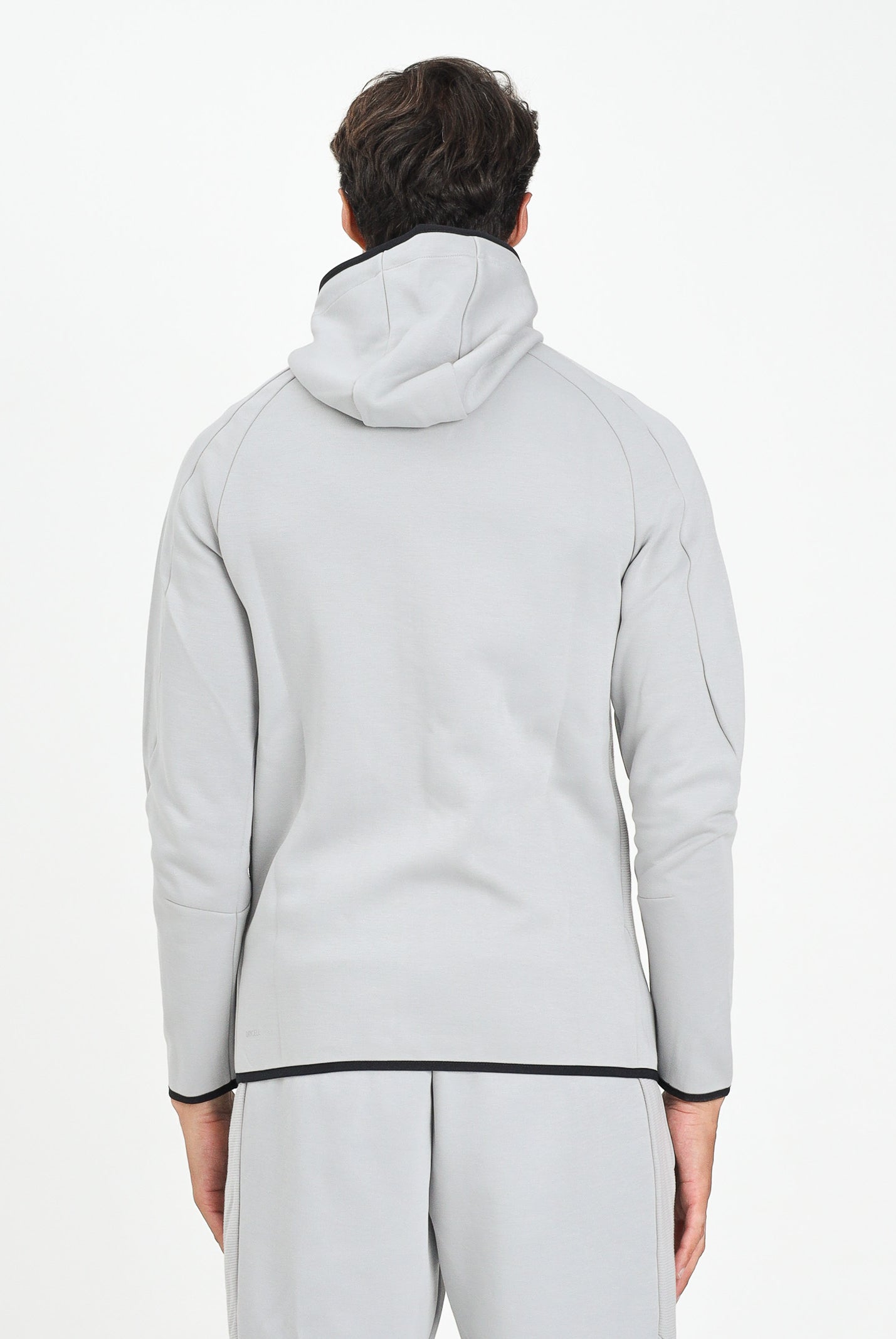 PUMA Felpa con zip Evostripe grigia da uomo 688231 63 PUMA