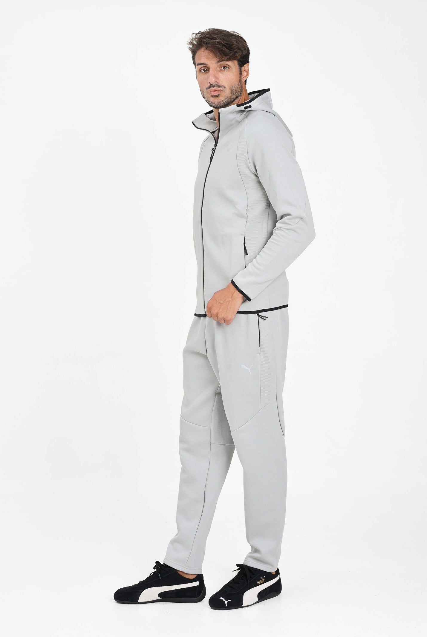 PUMA Pantalone sportivo Evostripe grigo da uomo 688234 63 PUMA