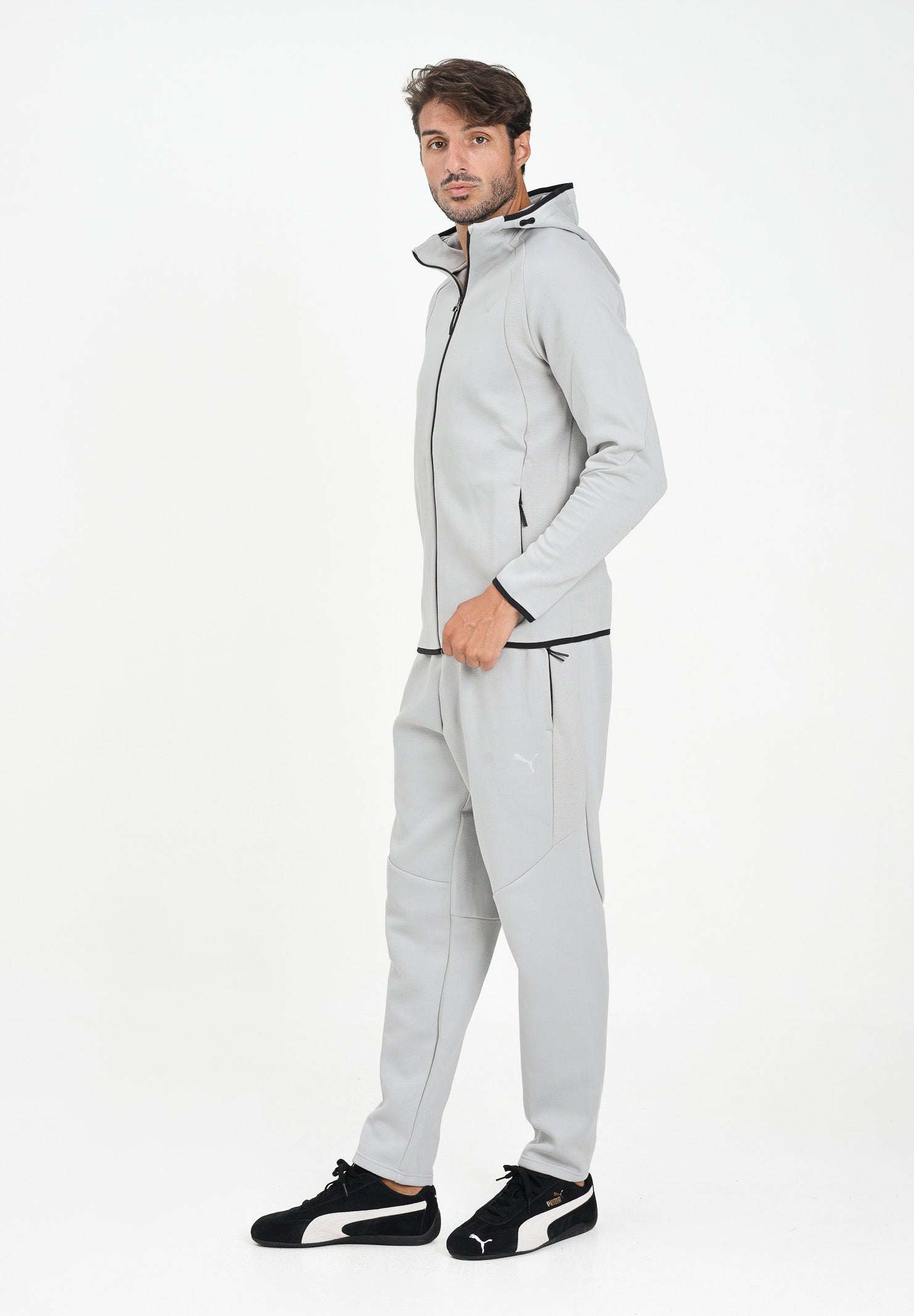 PUMA Pantalone sportivo Evostripe grigo da uomo 688234 63 PUMA