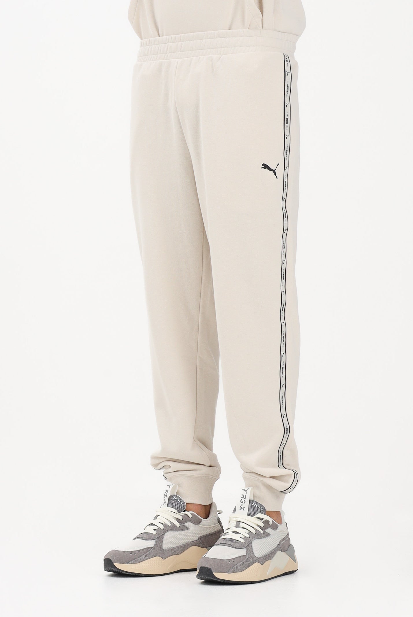 PUMA Pantalone sportivo Essentials Tape panna da uomo 691695 87 PUMA