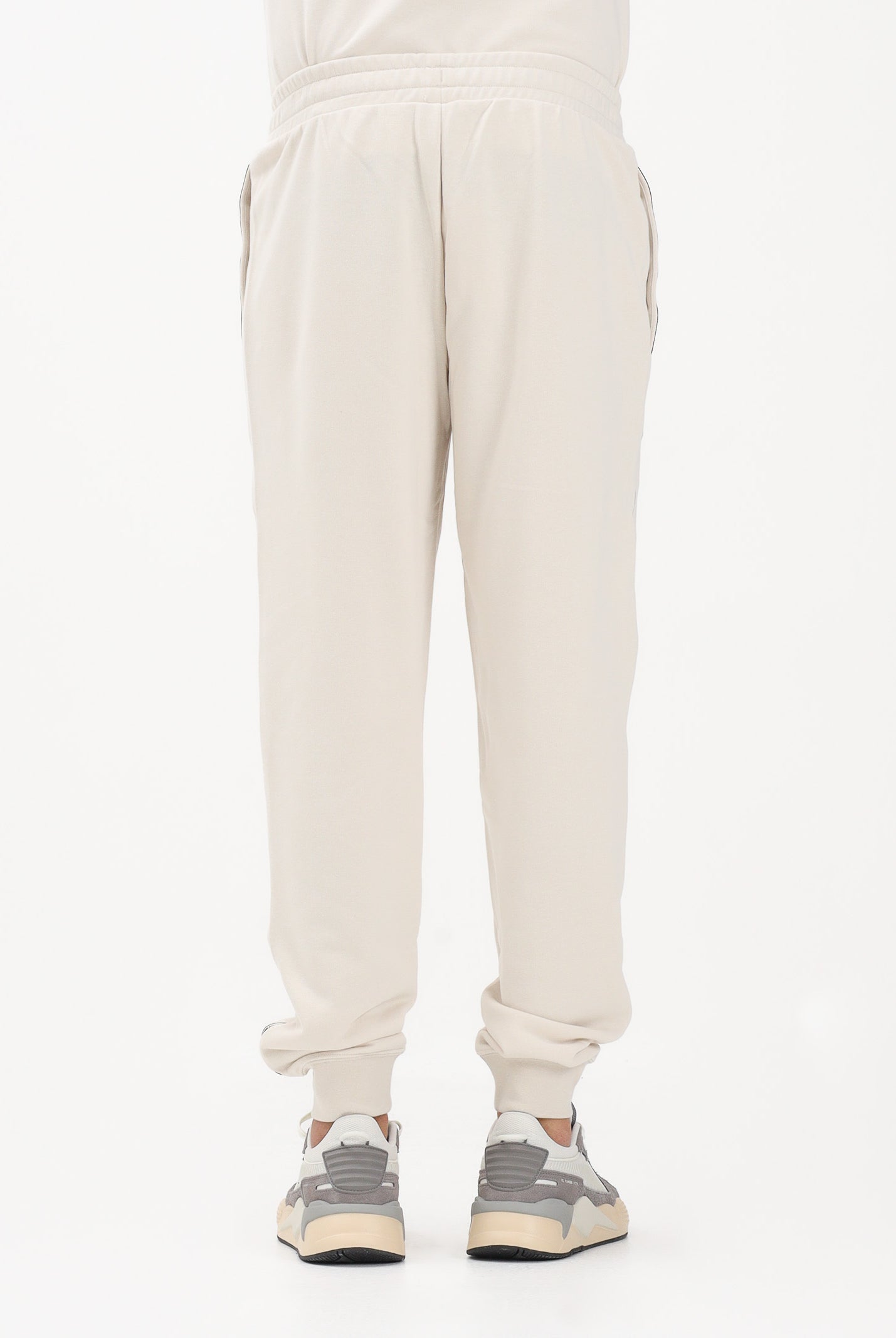 PUMA Pantalone sportivo Essentials Tape panna da uomo 691695 87 PUMA