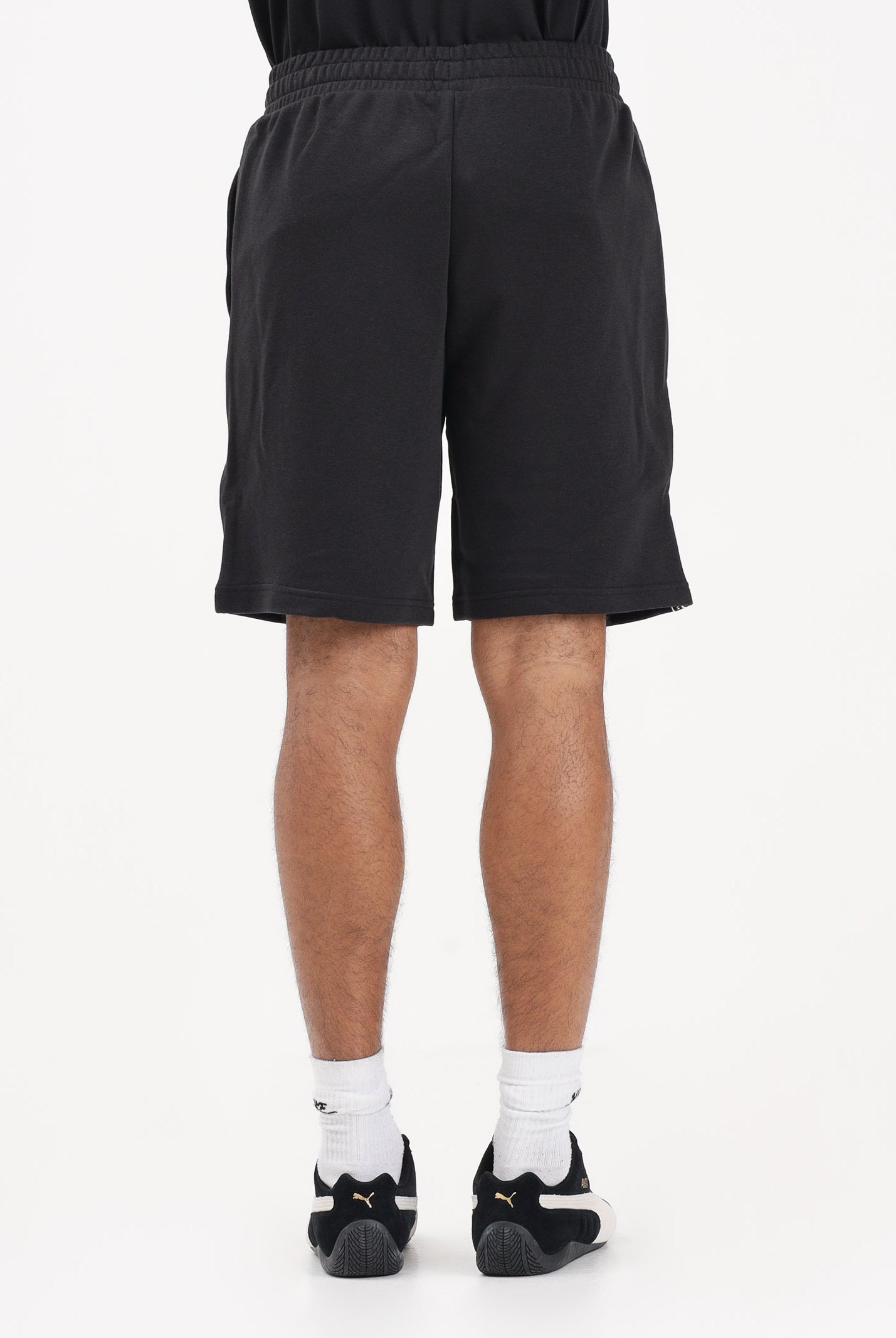 PUMA Shorts sportivo Essentials Tape nero da uomo 691696 01 PUMA