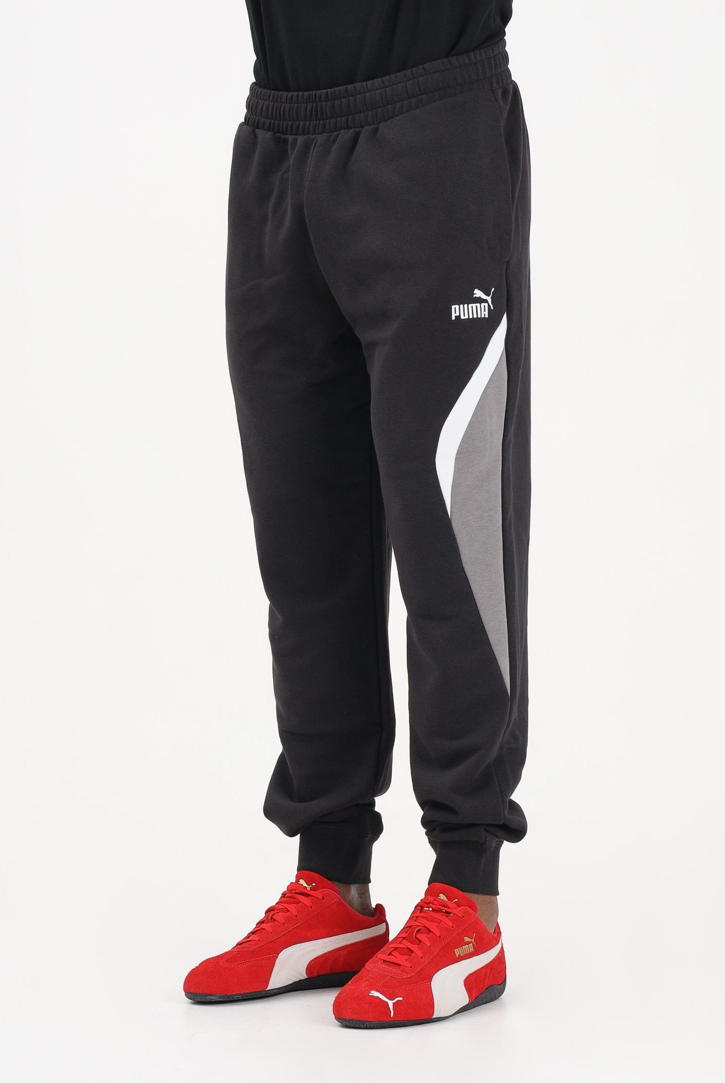 PUMA Pantalone sportivo Essentials Block nero da uomo 691700 01 PUMA