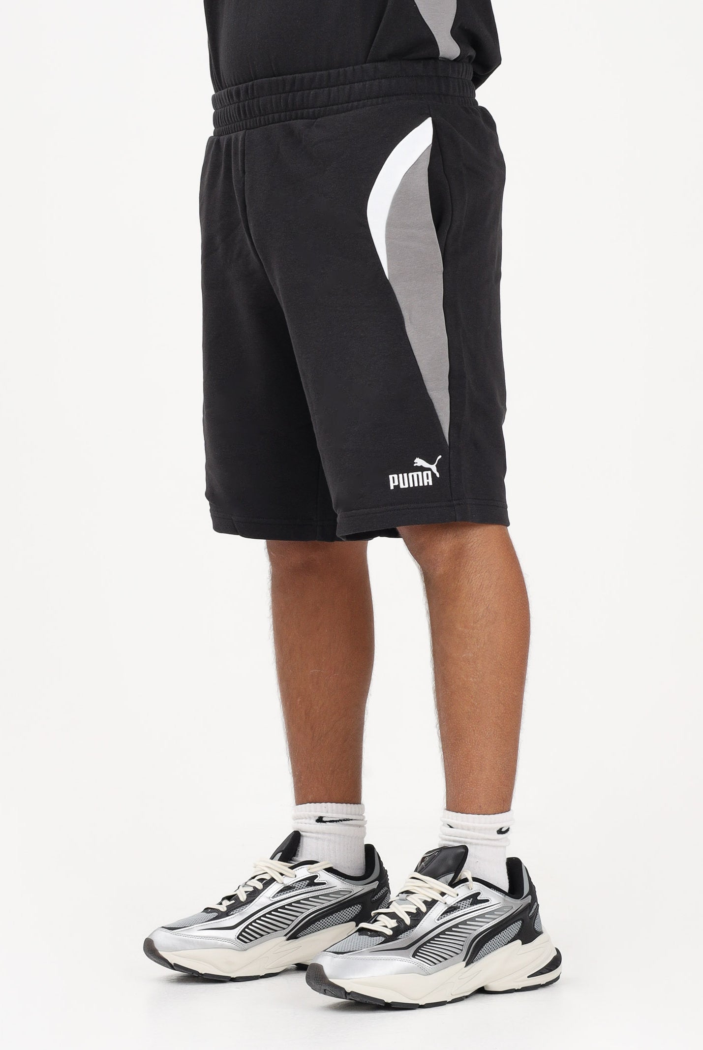 PUMA Shorts sportivo Essentials Block nero da uomo 691701 01 PUMA