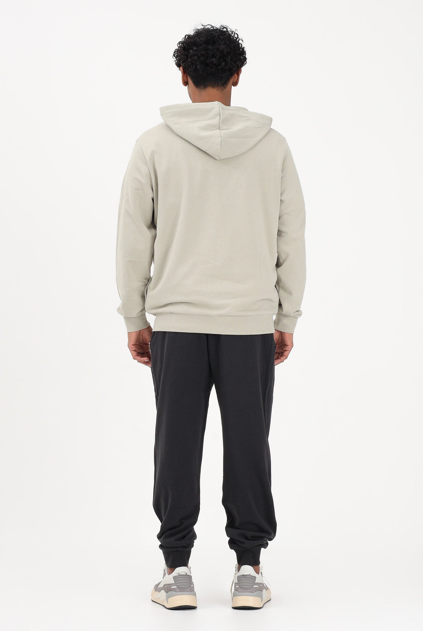 PUMA Tuta Essentials Elevated beige e nera da uomo 691771 61 PUMA