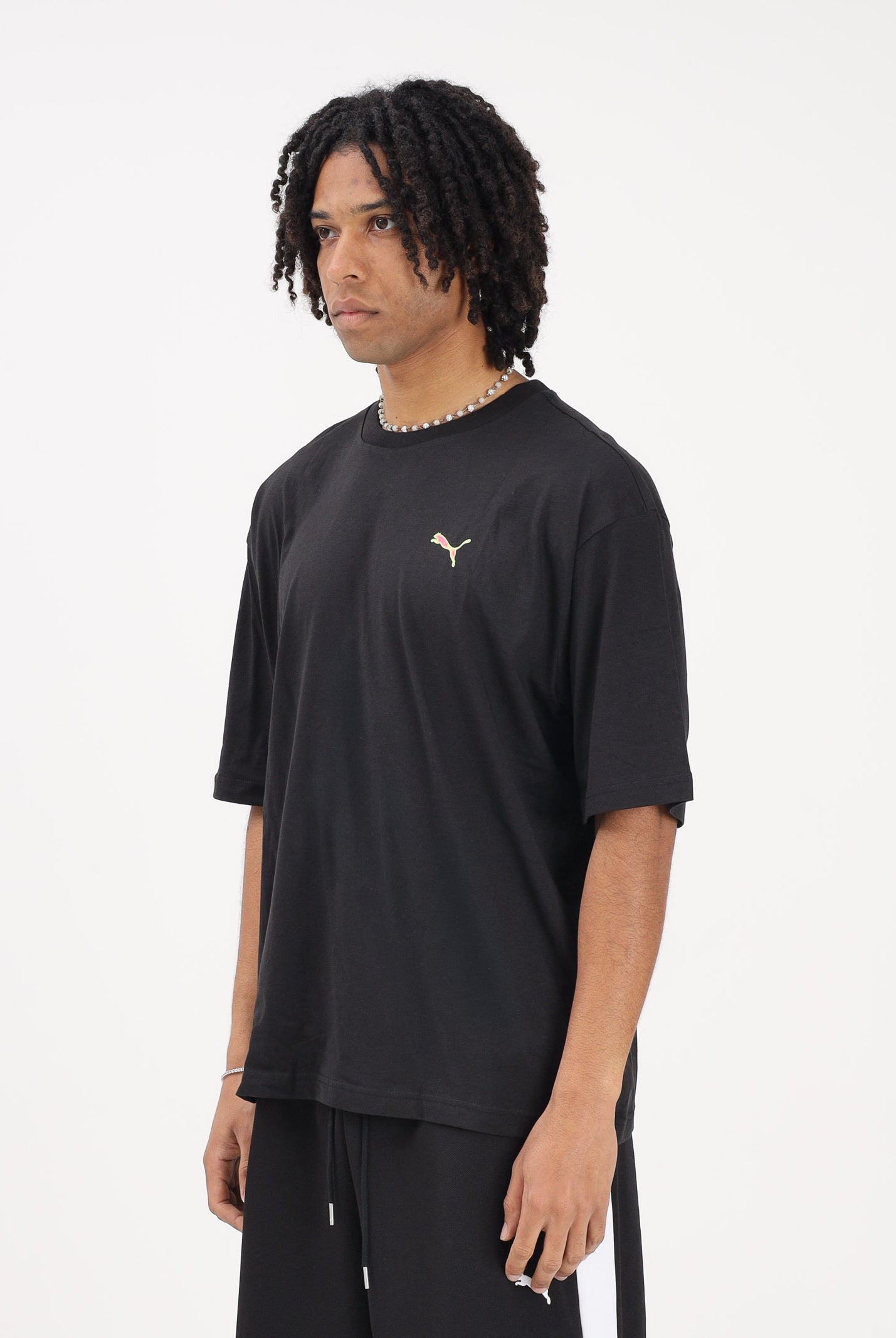 PUMA T-shirt a manica corta Graphic nera da uomo 691783 01 PUMA