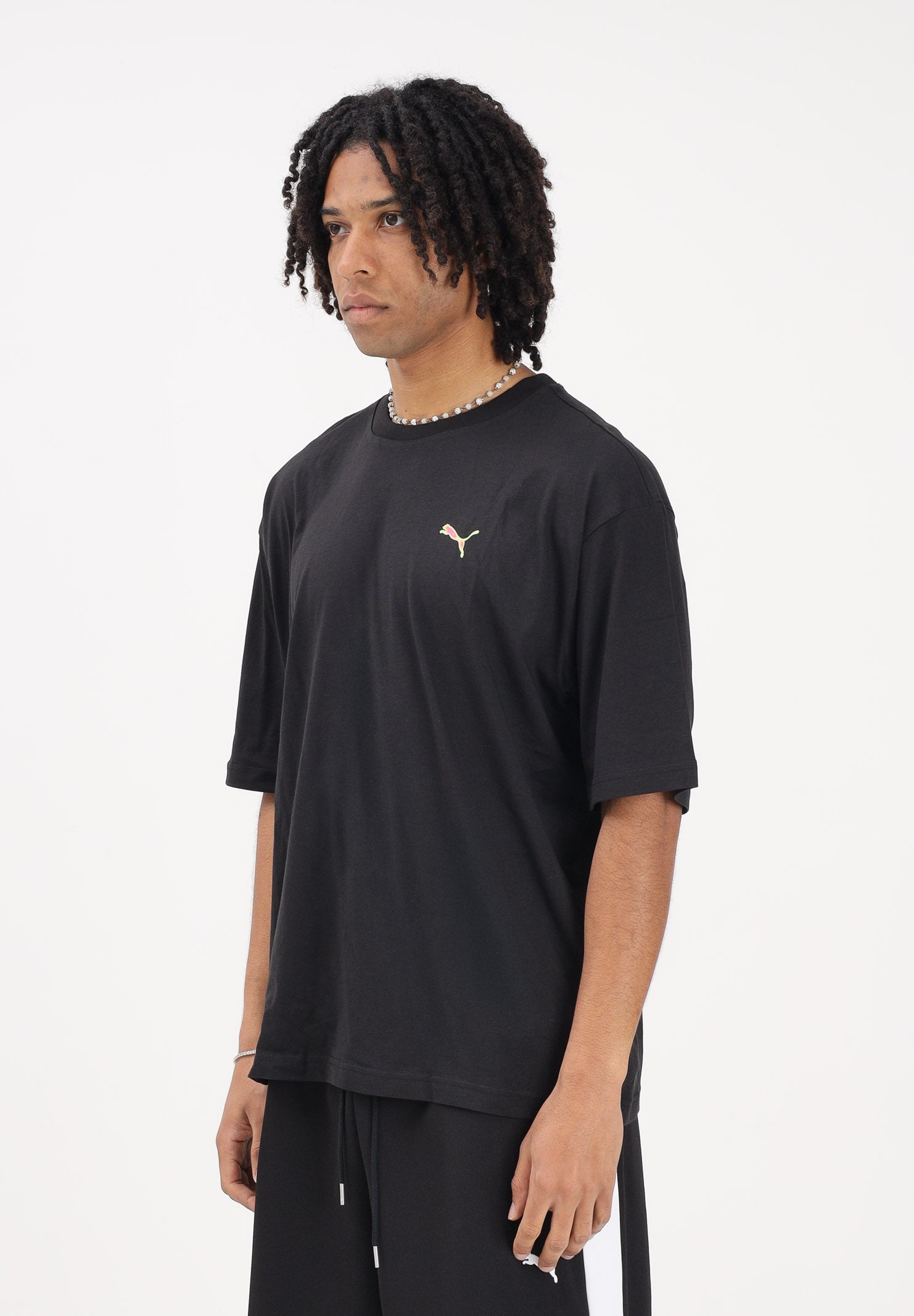 PUMA T-shirt a manica corta Graphic nera da uomo 691783 01 PUMA