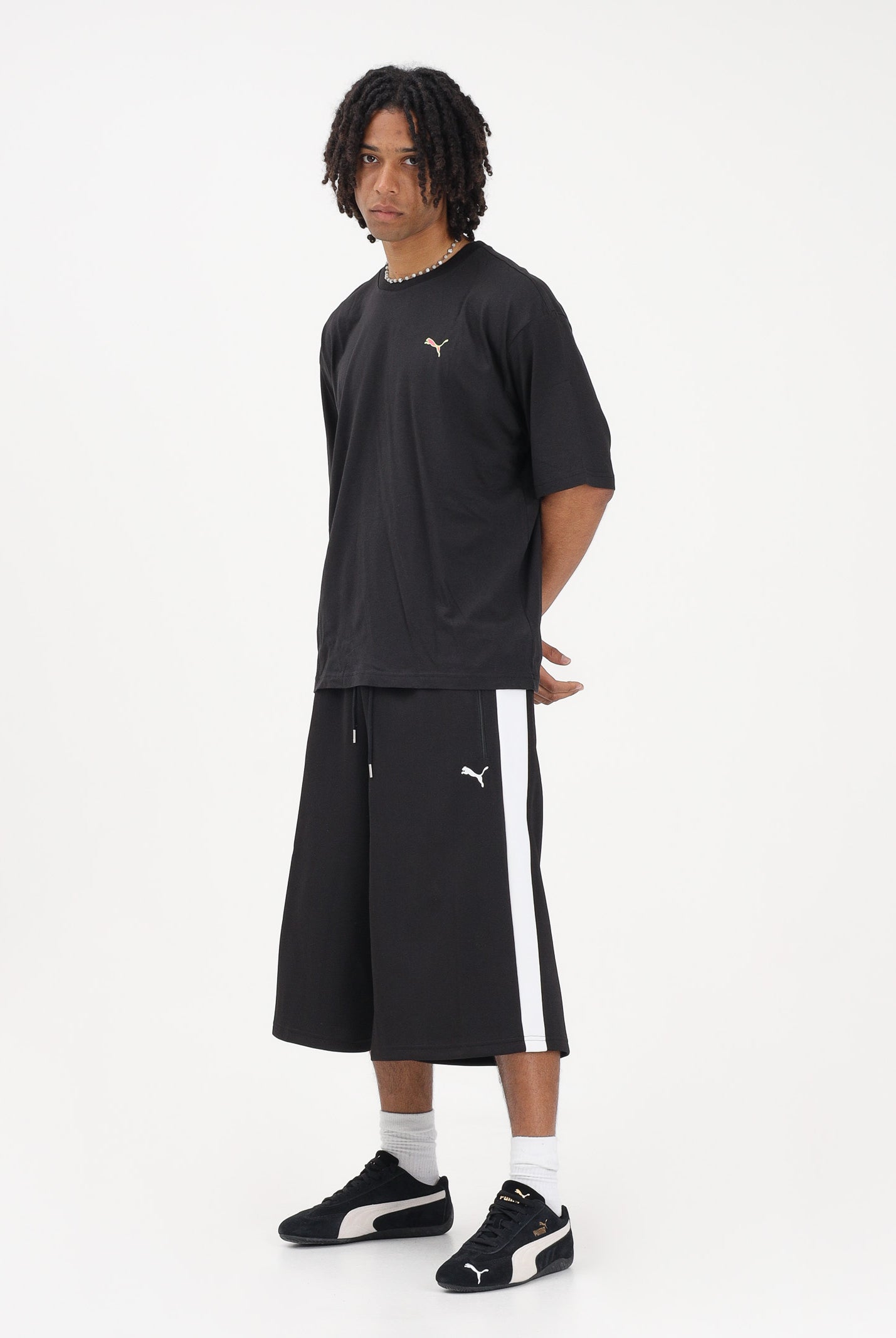 PUMA T-shirt a manica corta Graphic nera da uomo 691783 01 PUMA