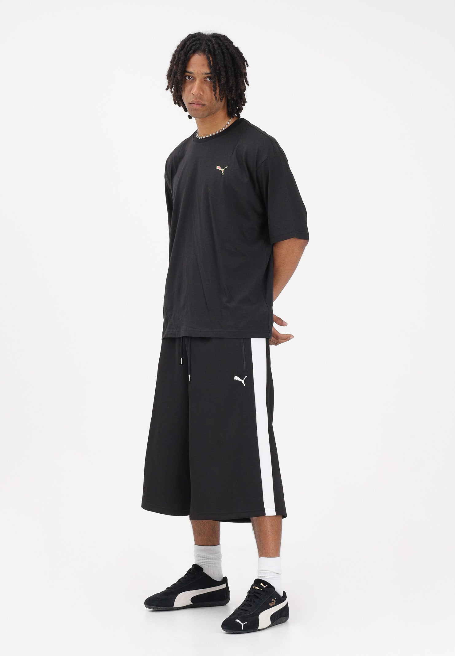 PUMA T-shirt a manica corta Graphic nera da uomo 691783 01 PUMA