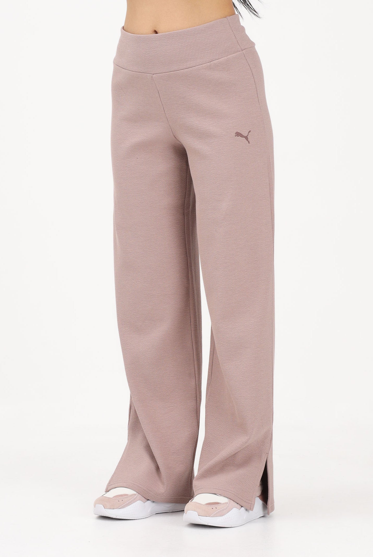 PUMA Pantalone sportivo Essentials Elevated rosa da donna 691815 88 PUMA