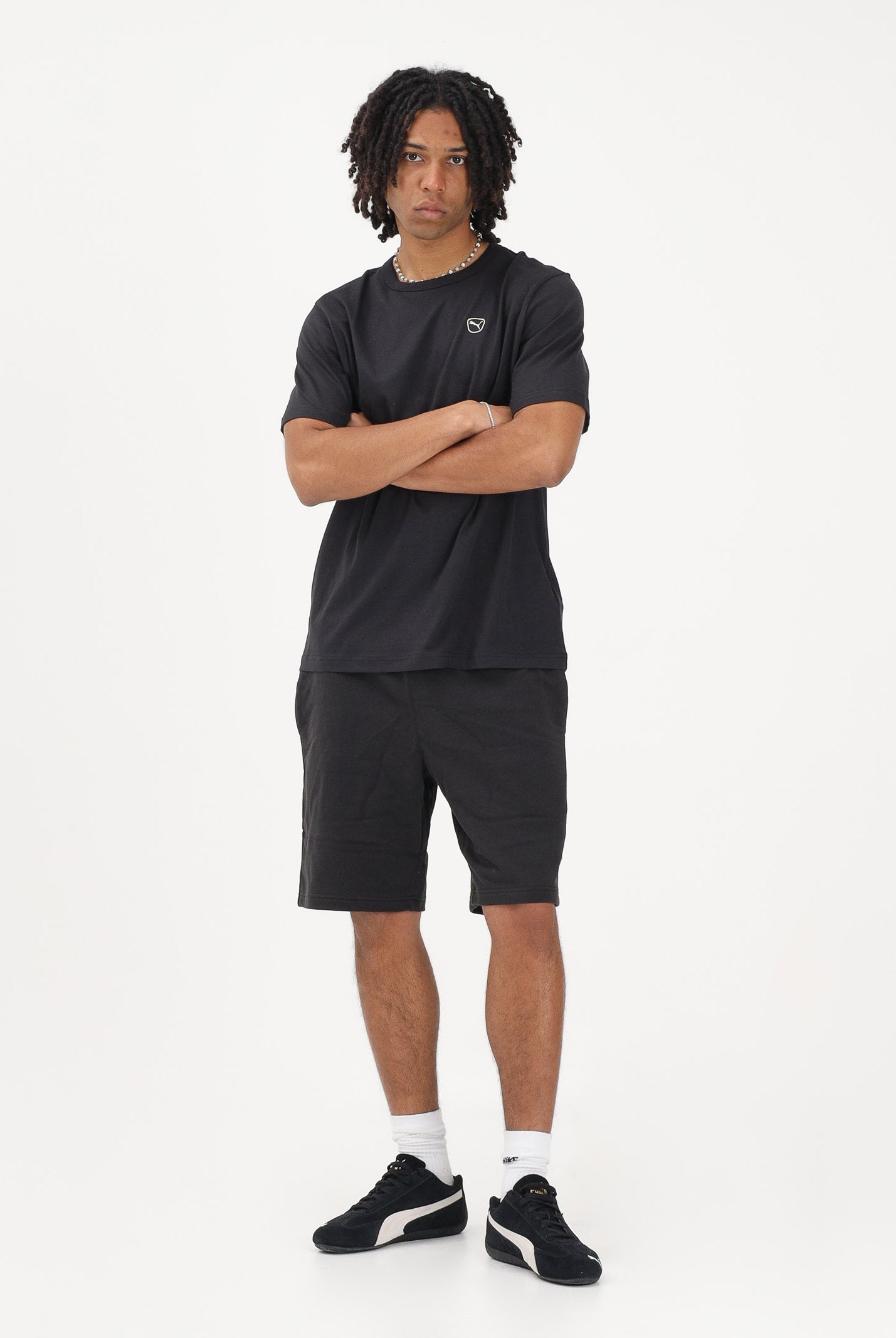 PUMA Shorts sportivo Essentials Elevated 9" nero da uomo 692017 01 PUMA