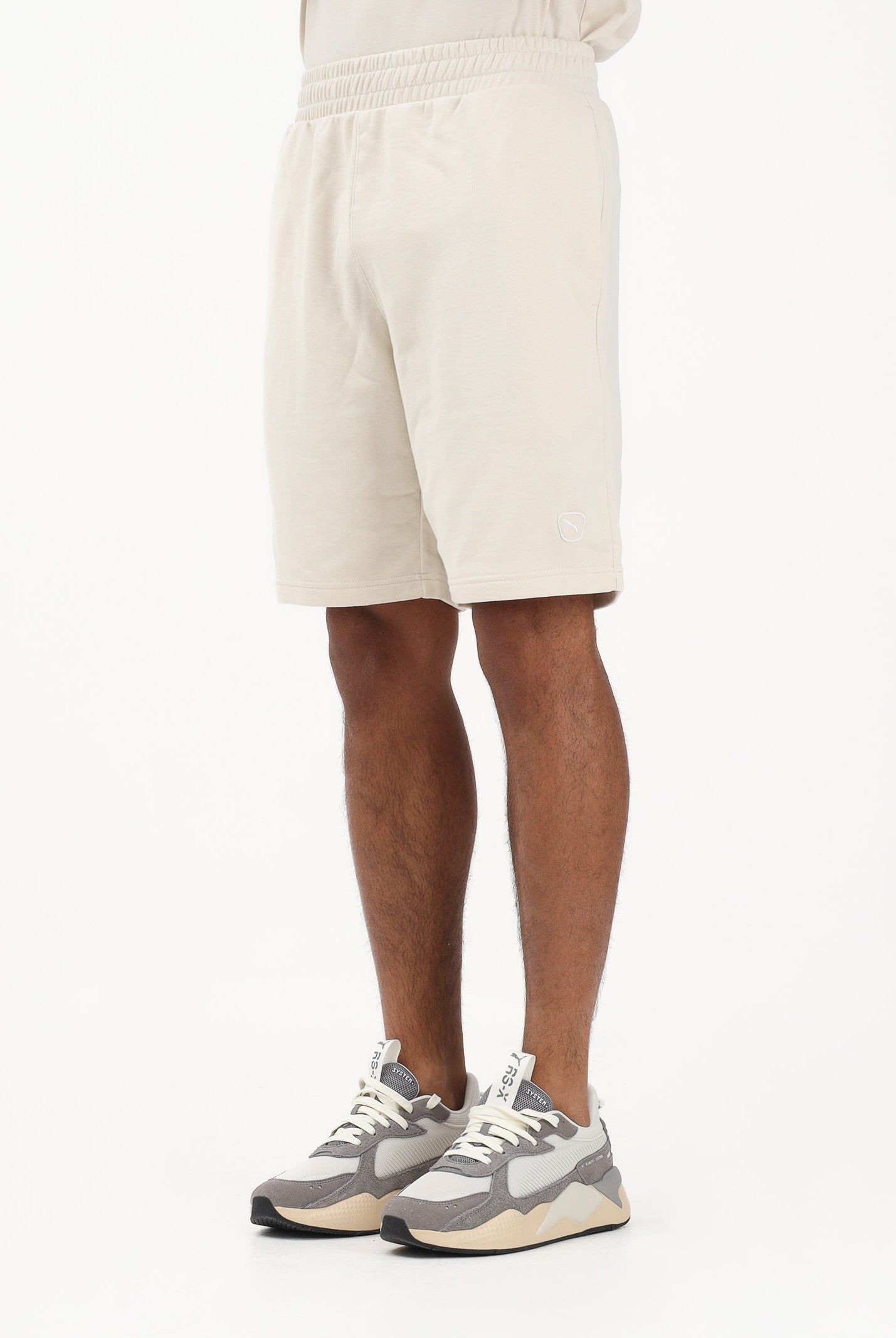 PUMA Shorts sportivo Essentials Elevated 9" beige da uomo 692017 87 PUMA