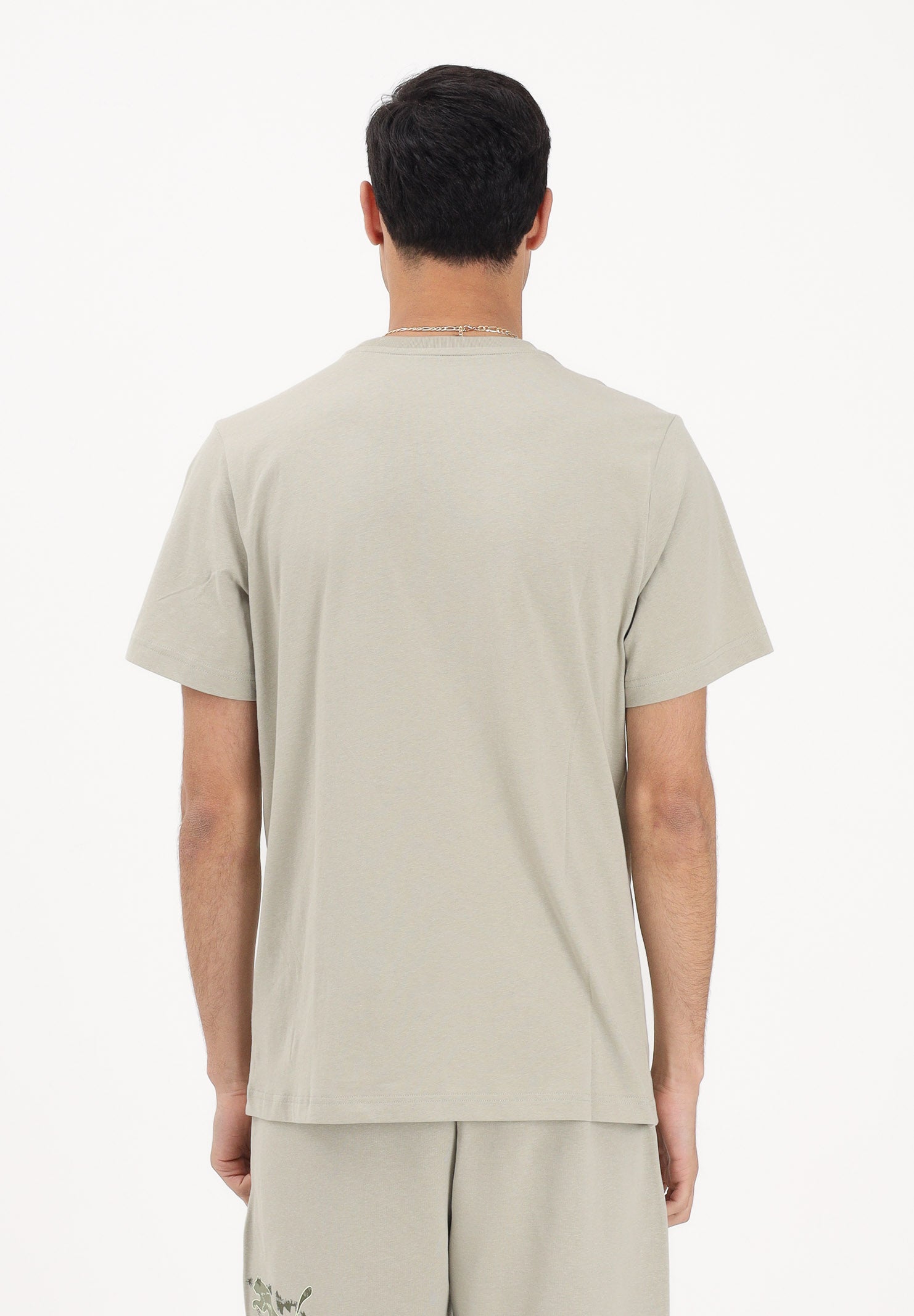 PUMA T-shirt a manica corta Camo beige da uomo 692034 61 PUMA