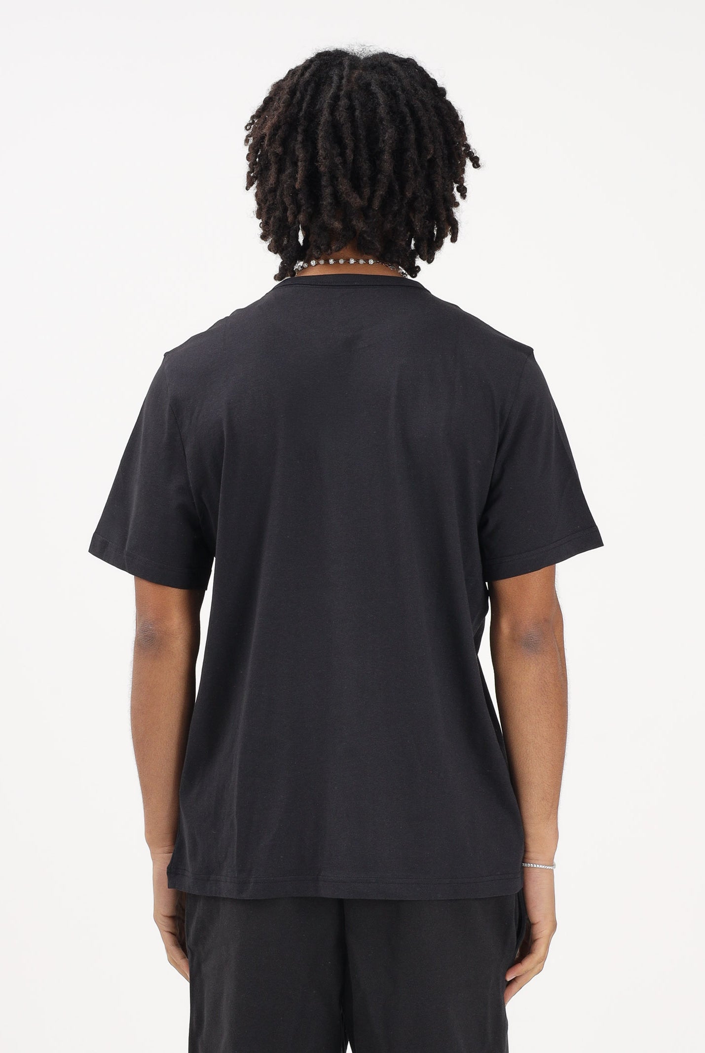 PUMA T-shirt a manica corta Essentials Elevated nera da uomo 692054 01 PUMA