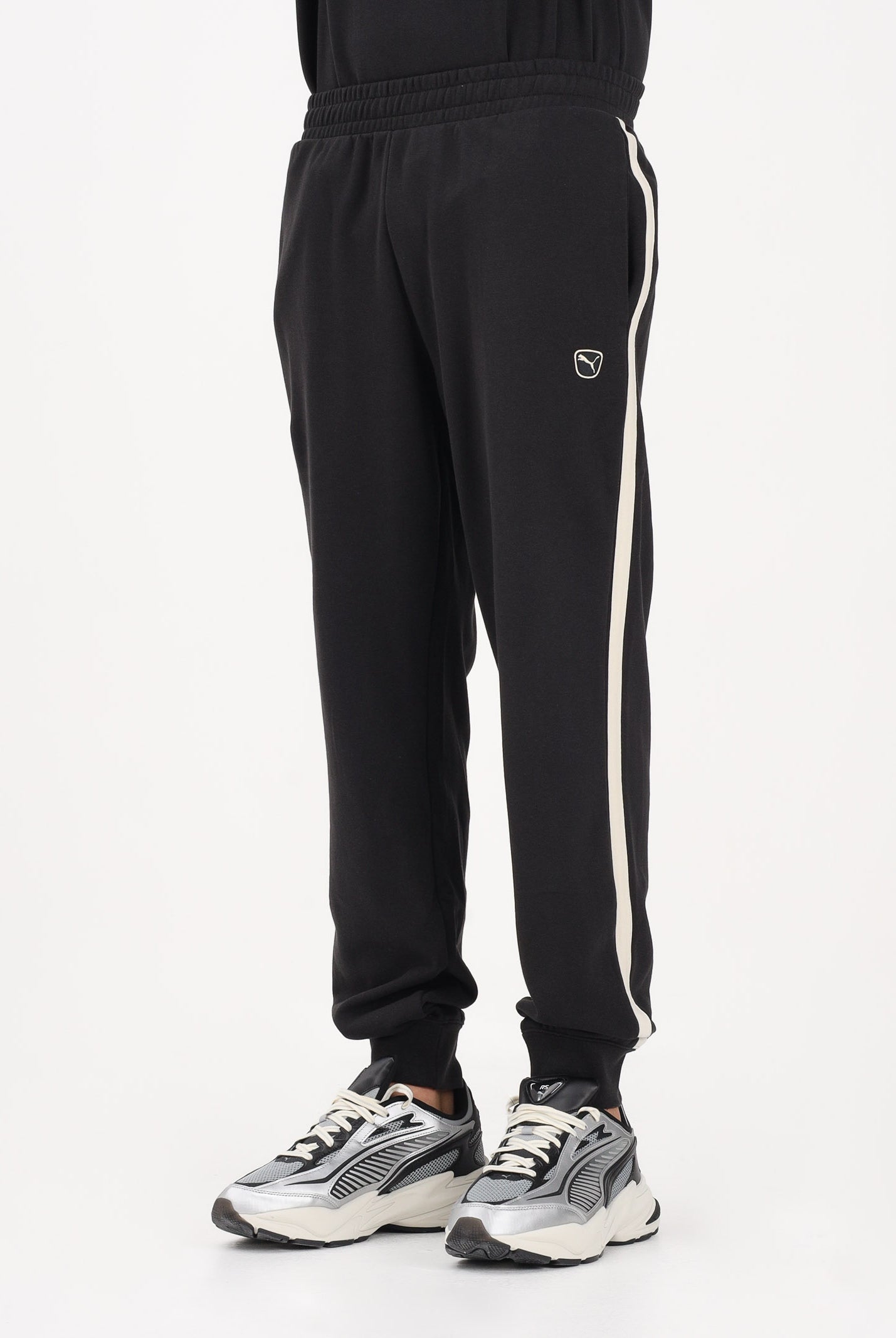 PUMA Pantalone sportivo Essentials Elevated nero da uomo 692055 01 PUMA