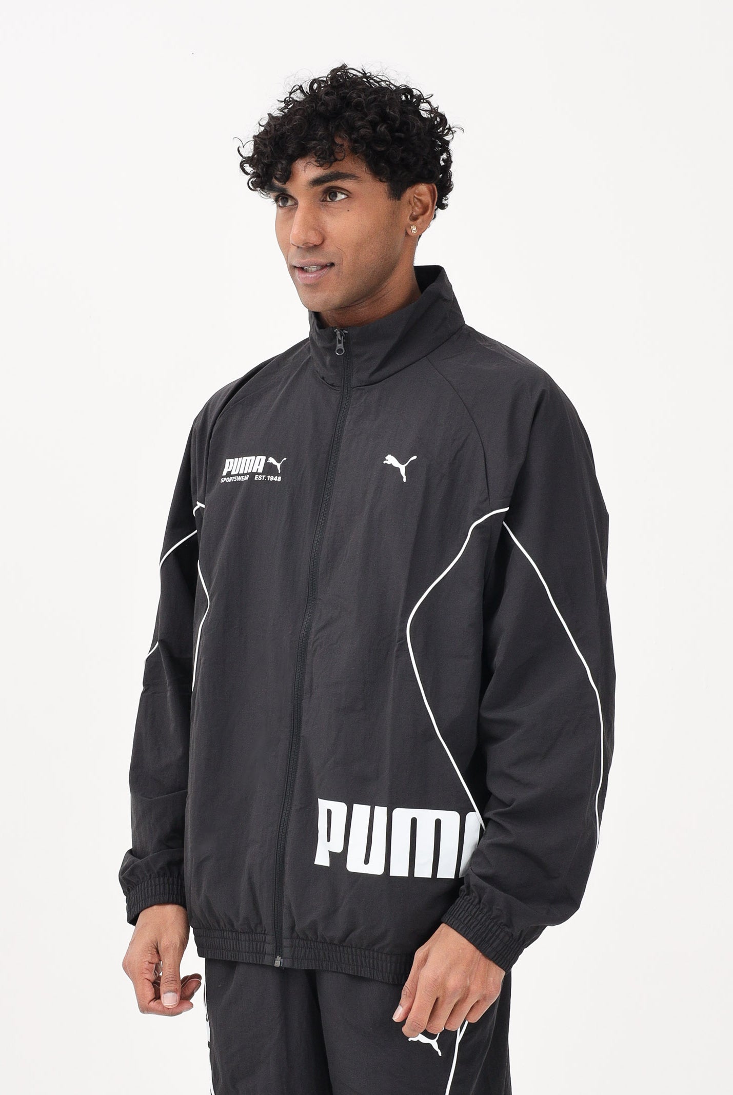 PUMA Giacca a vento PUMA Sport nera da uomo 692173 01 PUMA