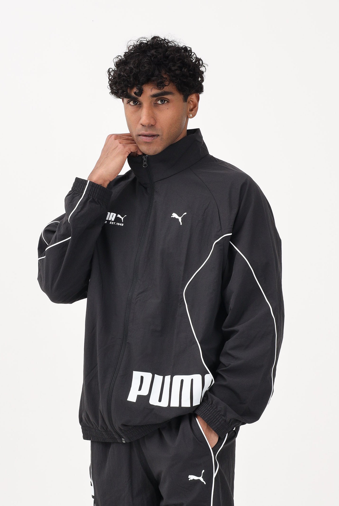 PUMA Giacca a vento PUMA Sport nera da uomo 692173 01 PUMA