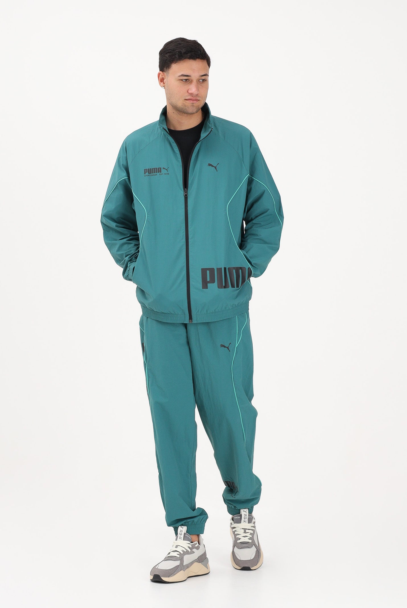 PUMA Pantalone sportivo PUMA Sport verde da uomo 692176 41 PUMA