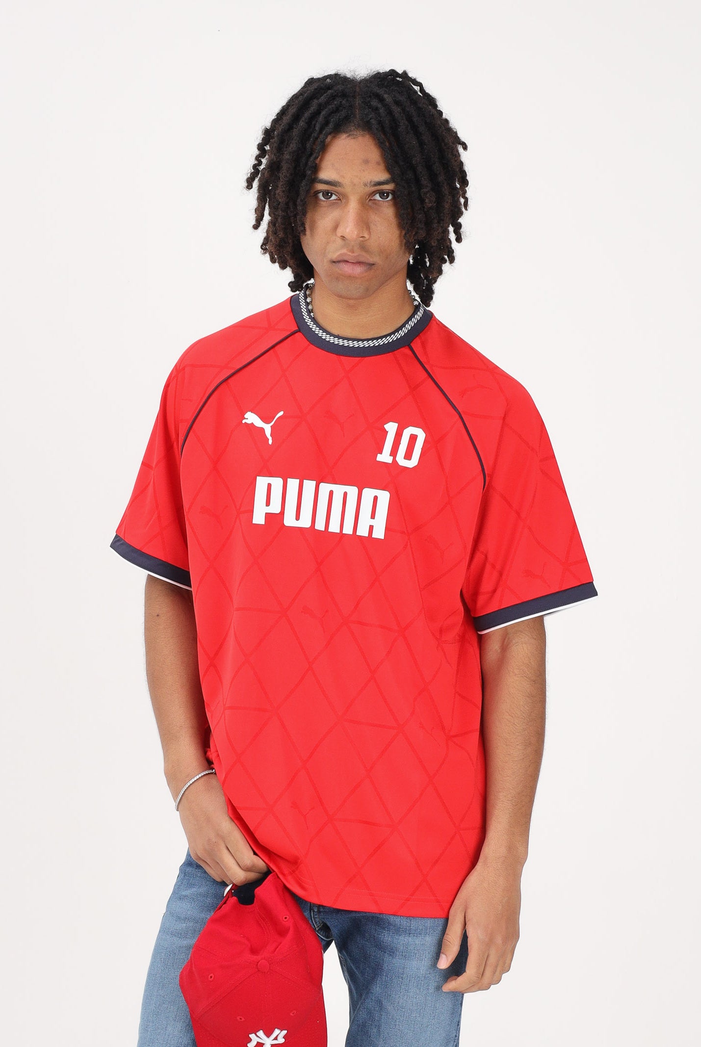 PUMA T-shirt a manica corta PUMA Sport Pinnacle rossa da uomo 692177 11 PUMA