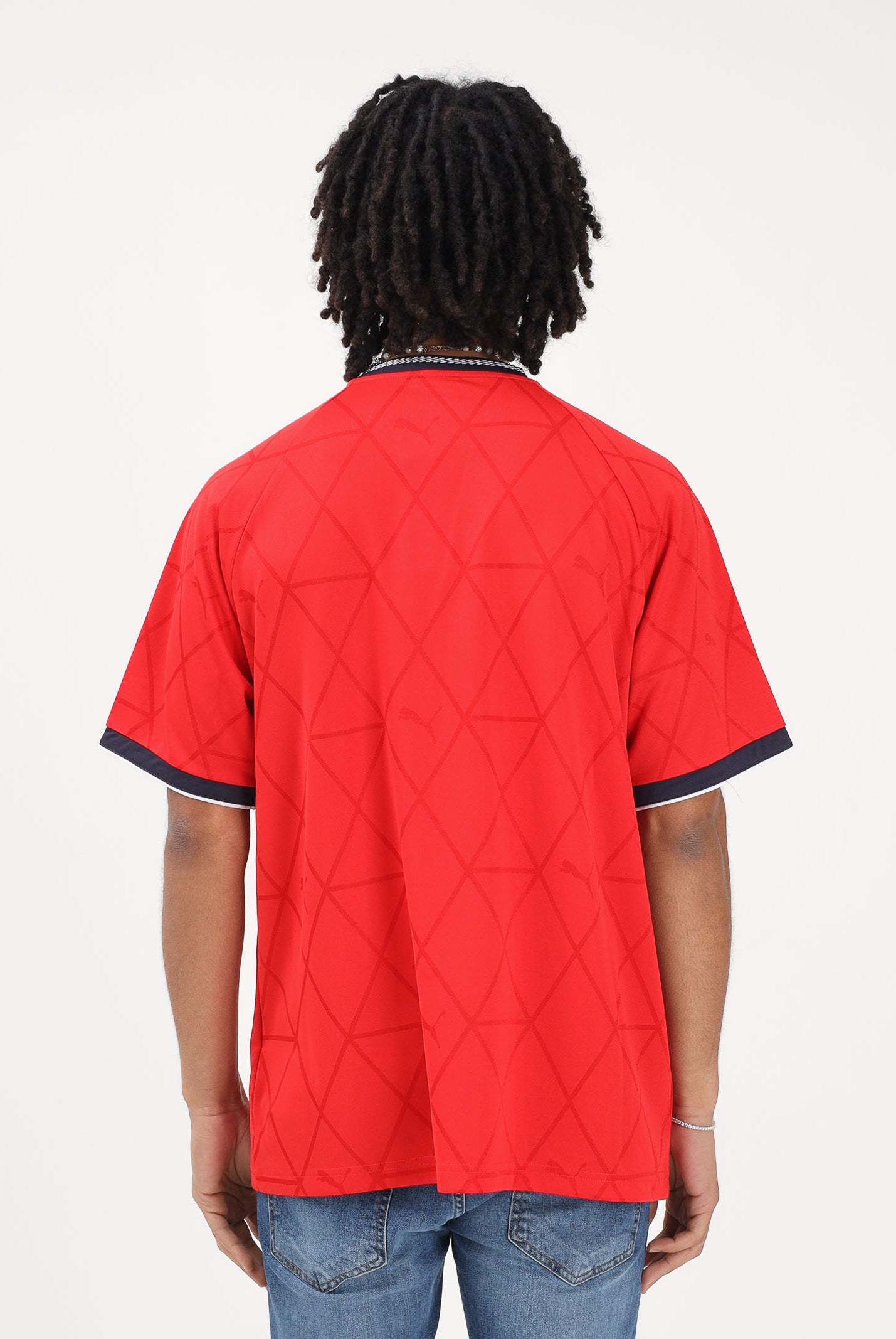 PUMA T-shirt a manica corta PUMA Sport Pinnacle rossa da uomo 692177 11 PUMA