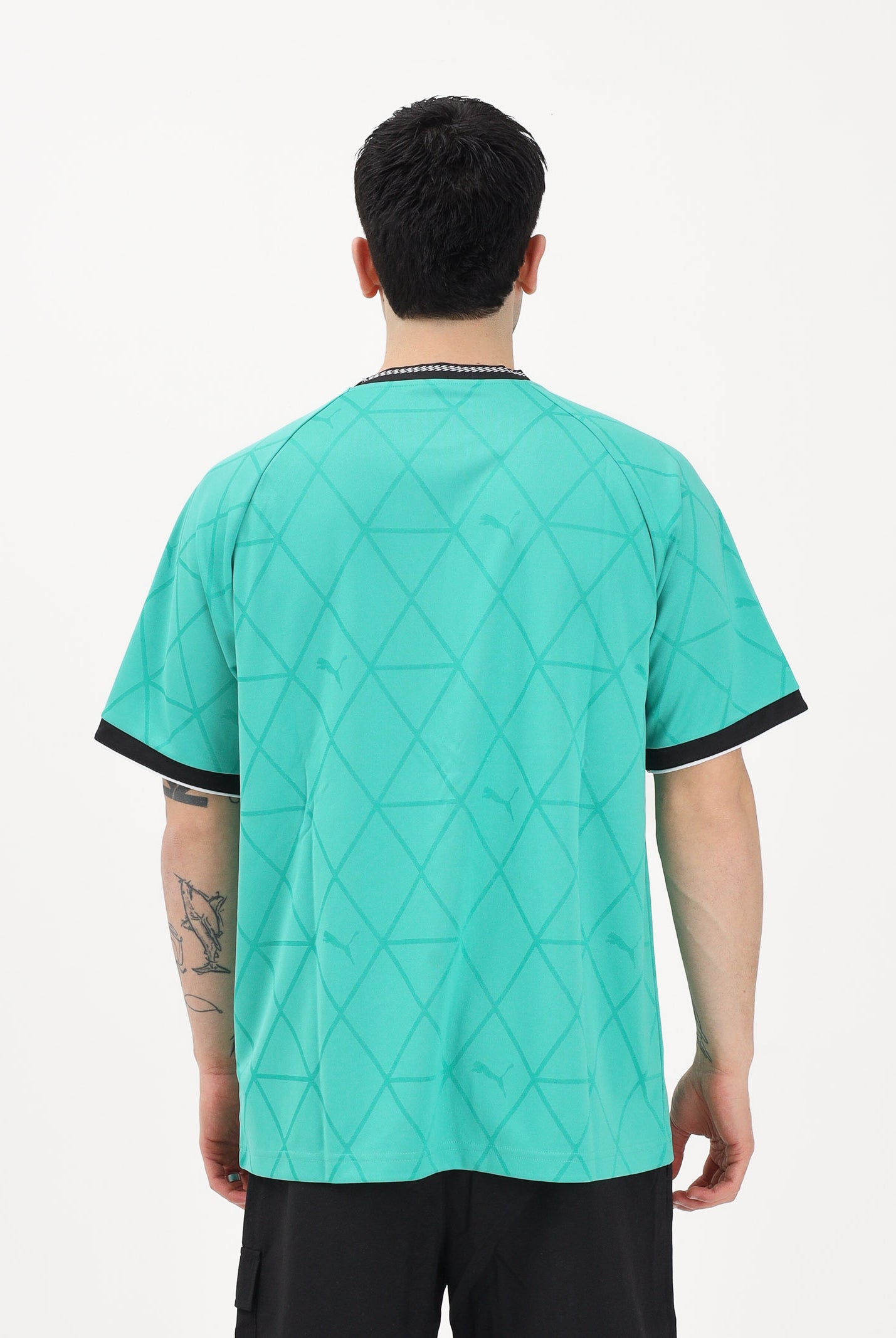 PUMA T-shirt a manica corta PUMA Sport Pinnacle verde acuqa da uomo 692177 40 PUMA