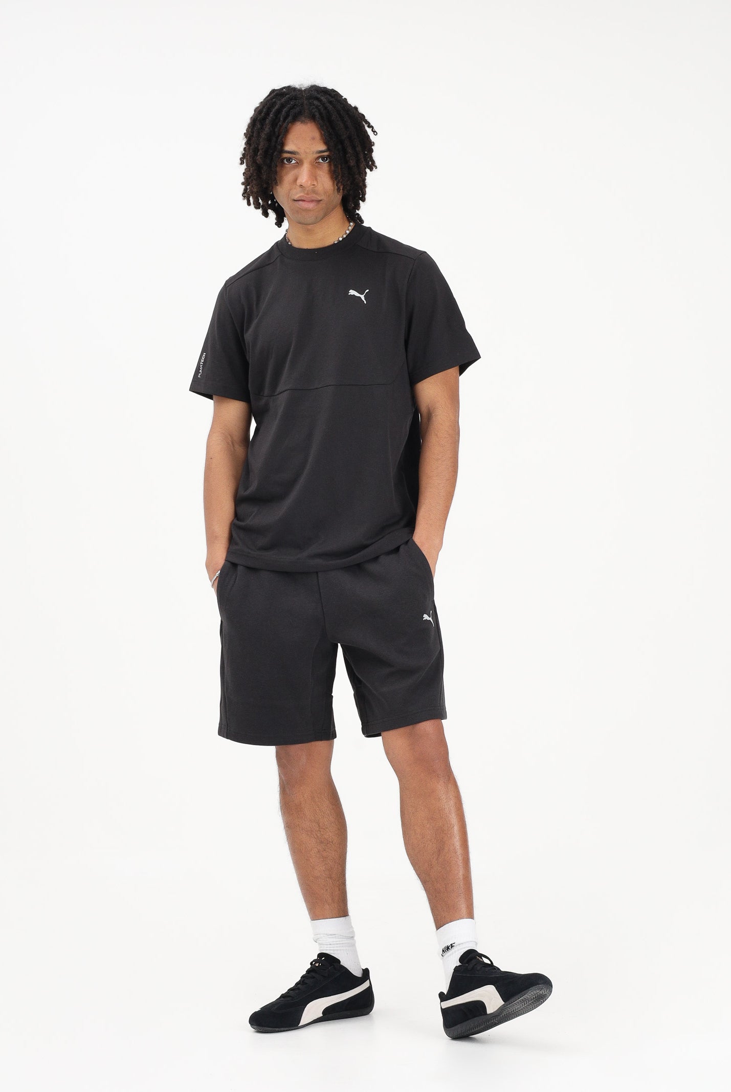 PUMA Shorts sportivo PUMATECH nero da uomo 692182 01 PUMA