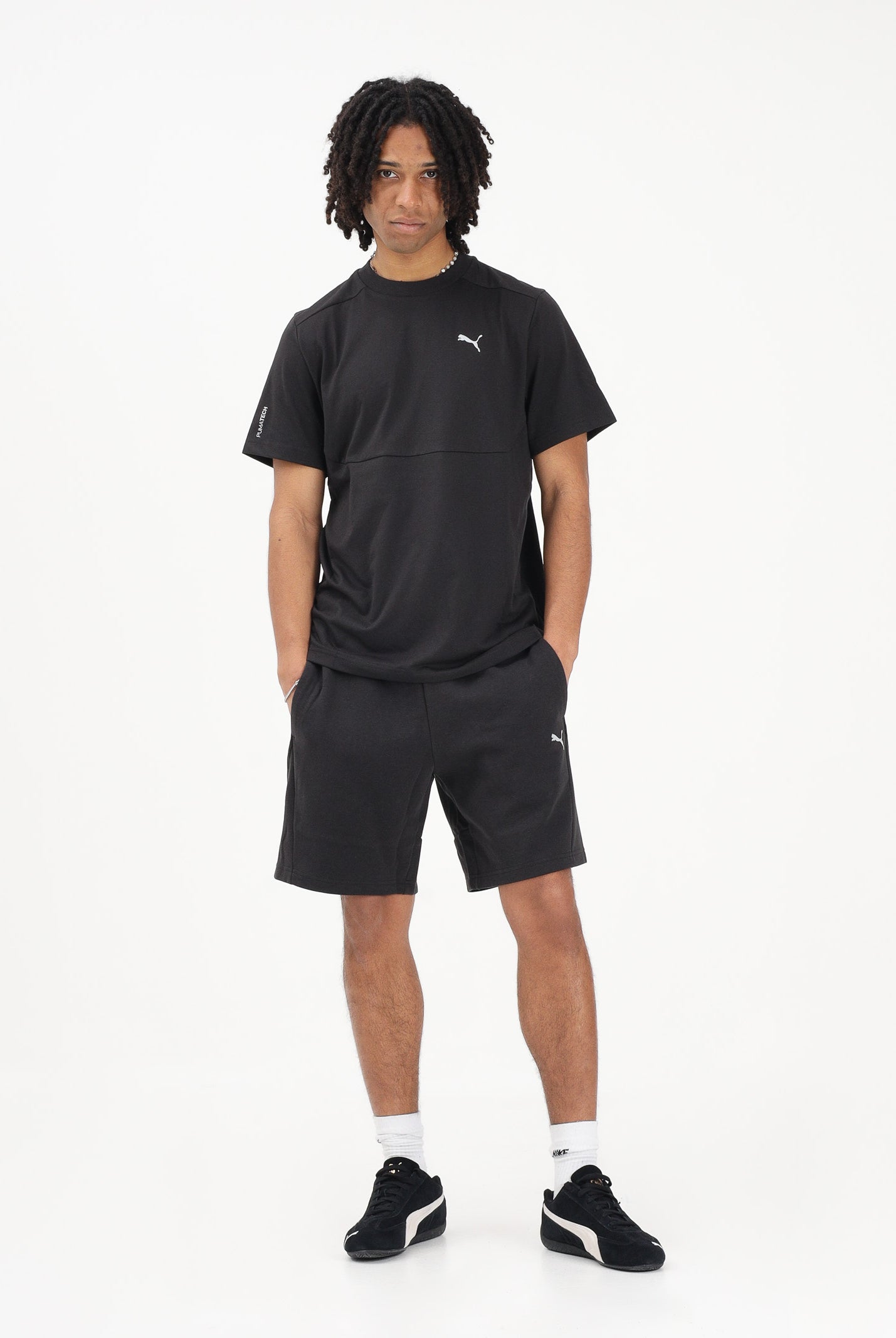 PUMA Shorts sportivo PUMATECH nero da uomo 692182 01 PUMA