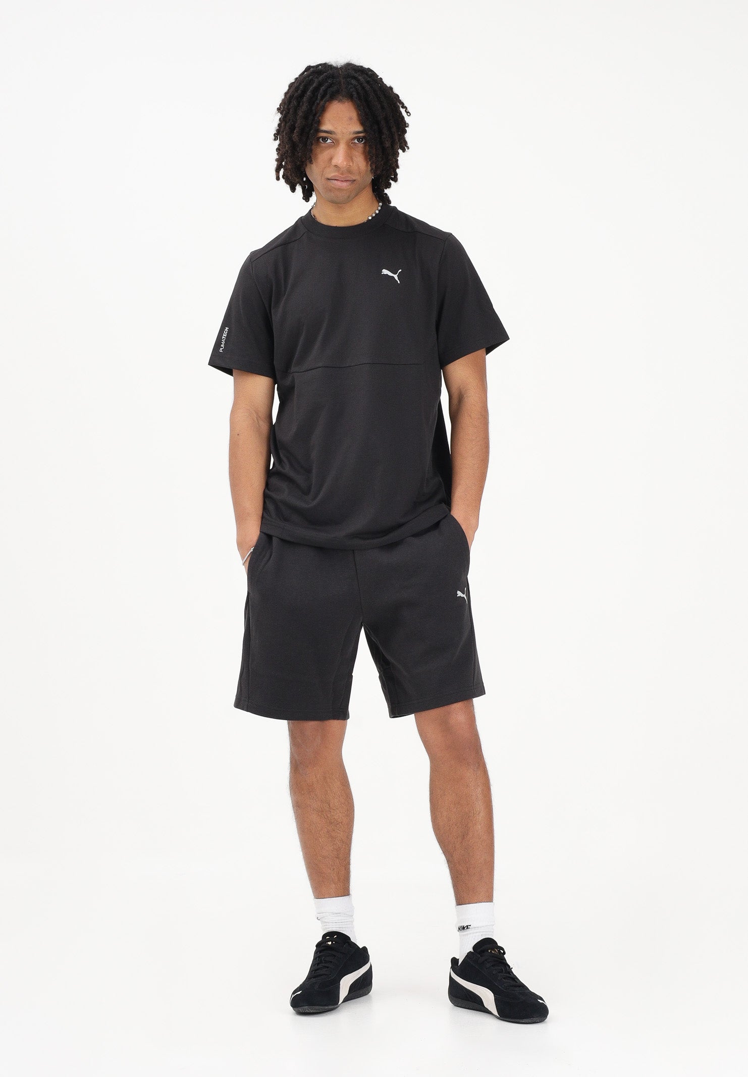 PUMA Shorts sportivo PUMATECH nero da uomo 692182 01 PUMA