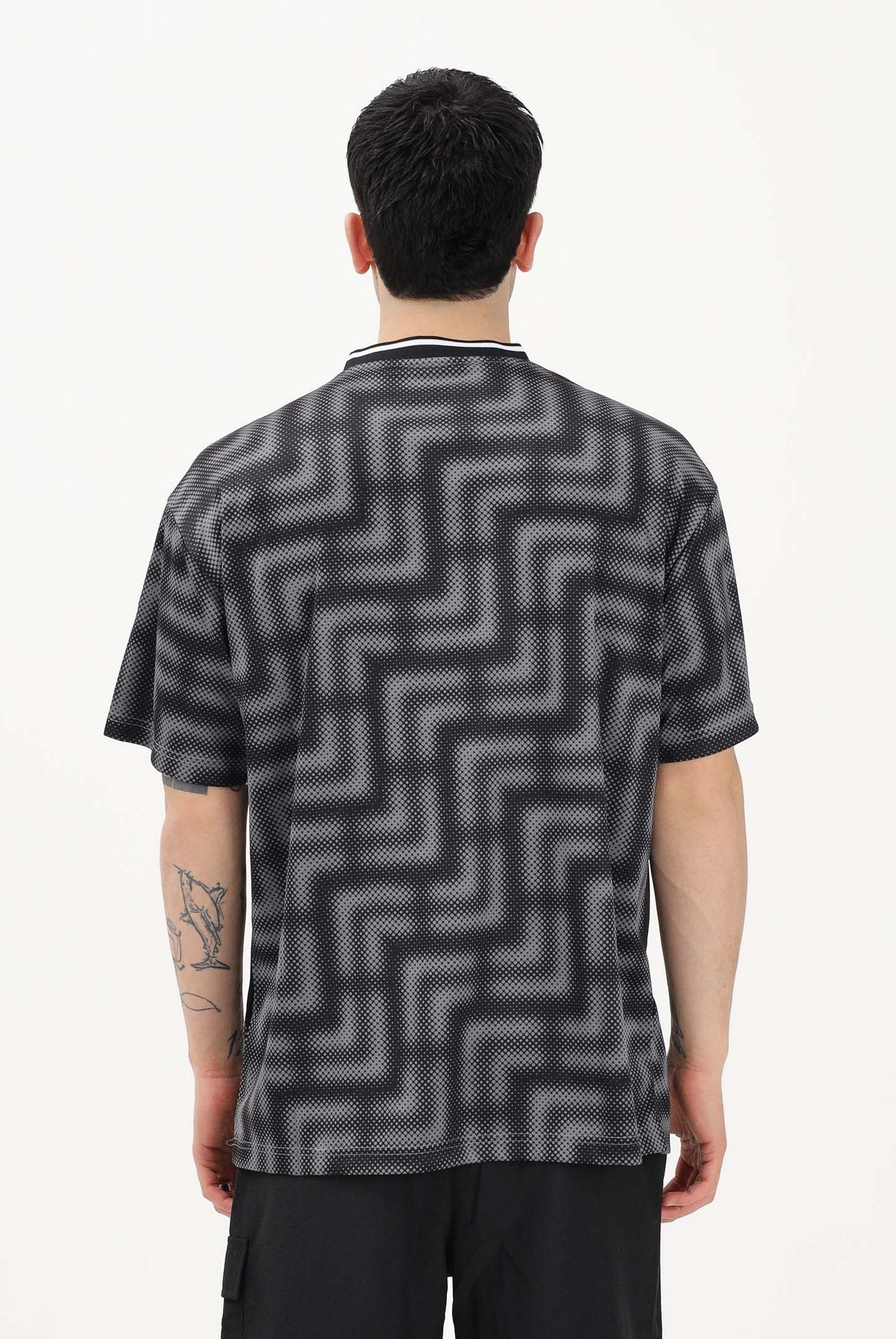 PUMA T-shirt a manica corta Essentials Block Relaxed nera da uomo 692194 01 PUMA