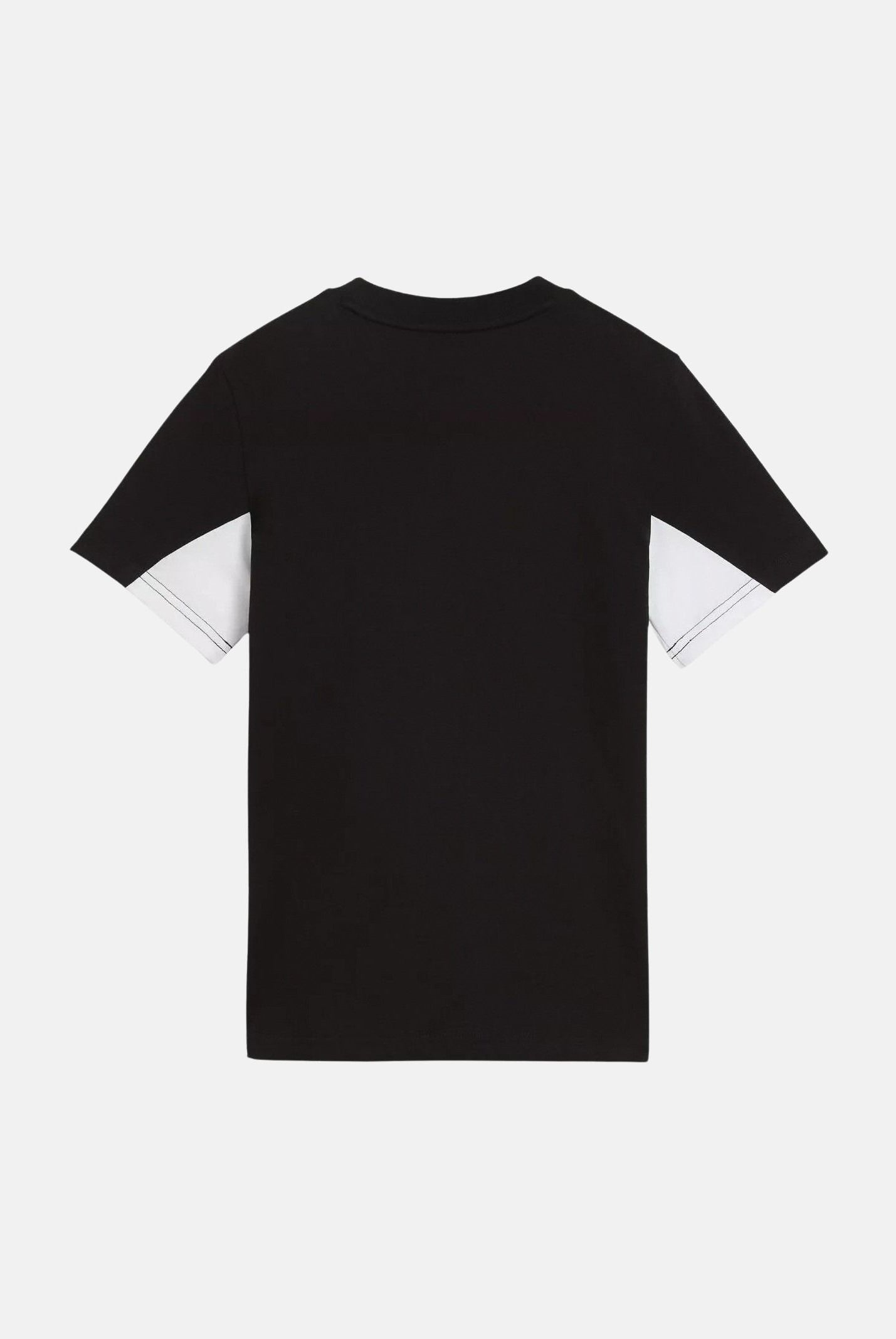 PUMA T-shirt a manica corta Essentials+ Block nera per bambino e bambina 692512 01 PUMA