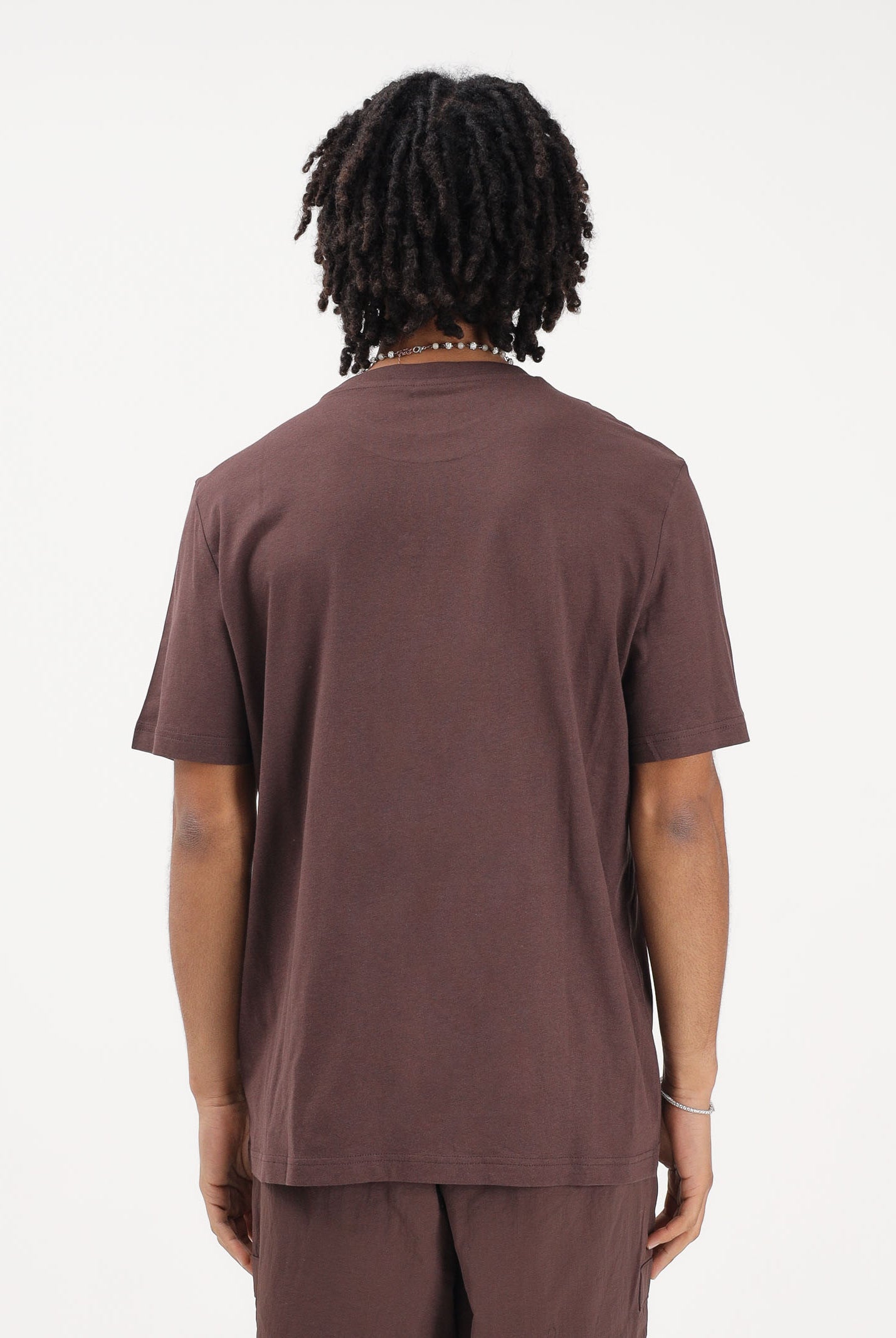 PUMA T-shirt a manica corta Essentials marrone da uomo 692912 31 PUMA