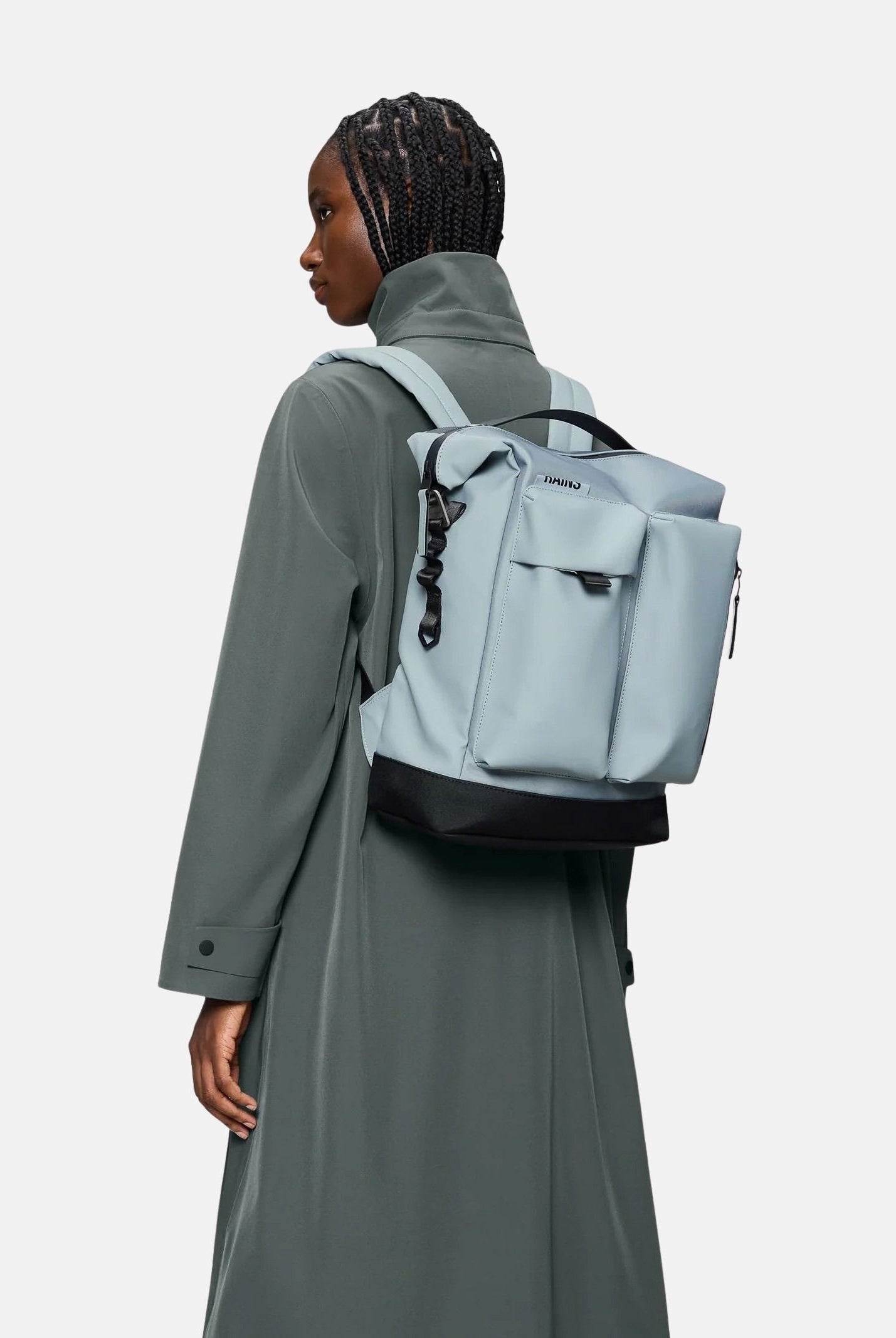 RAINS Zaino Otaru azzurro per uomo e donna RA12960 PO RAINS