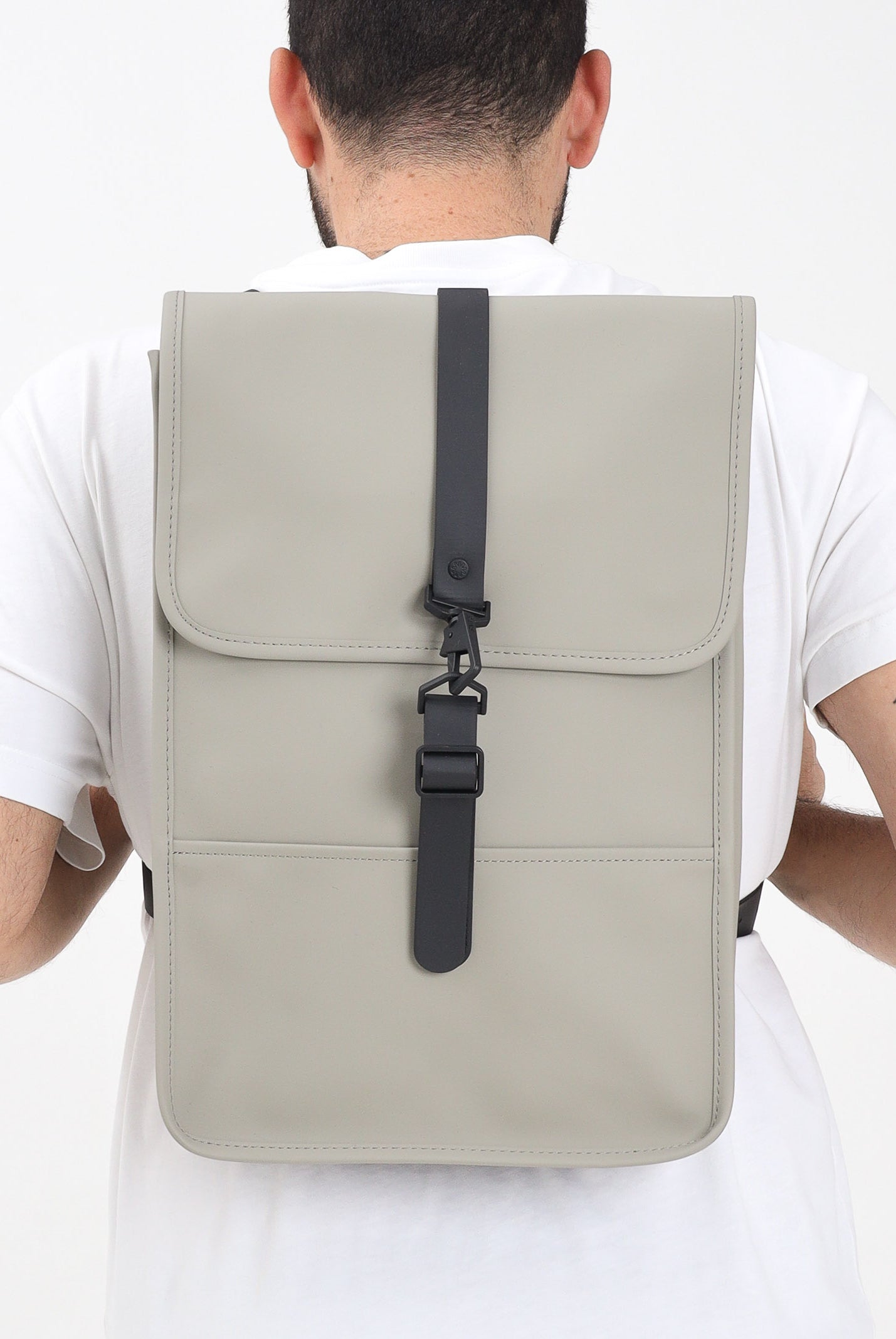 RAINS Zaino Puffed Backpack Mini verde per uomo e donna RA13020 DFT RAINS