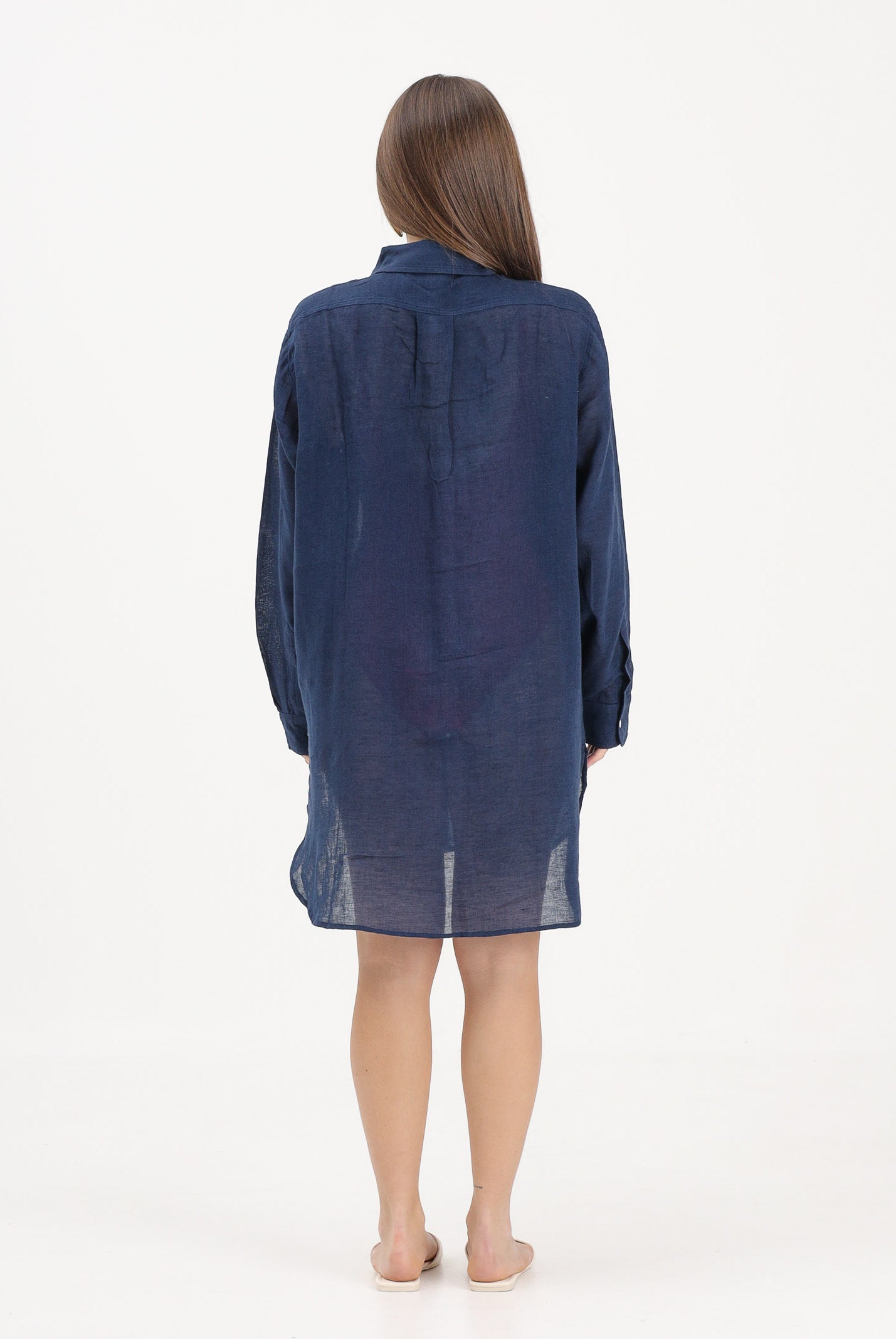 RALPH LAUREN Abito chemisier blu da donna 21564377 NA RALPH LAUREN