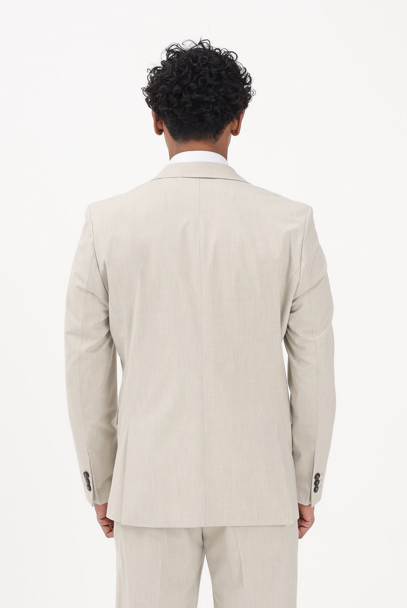SELECTED HOMME Giacca monopetto beige da uomo 16087824 OA SELECTED HOMME