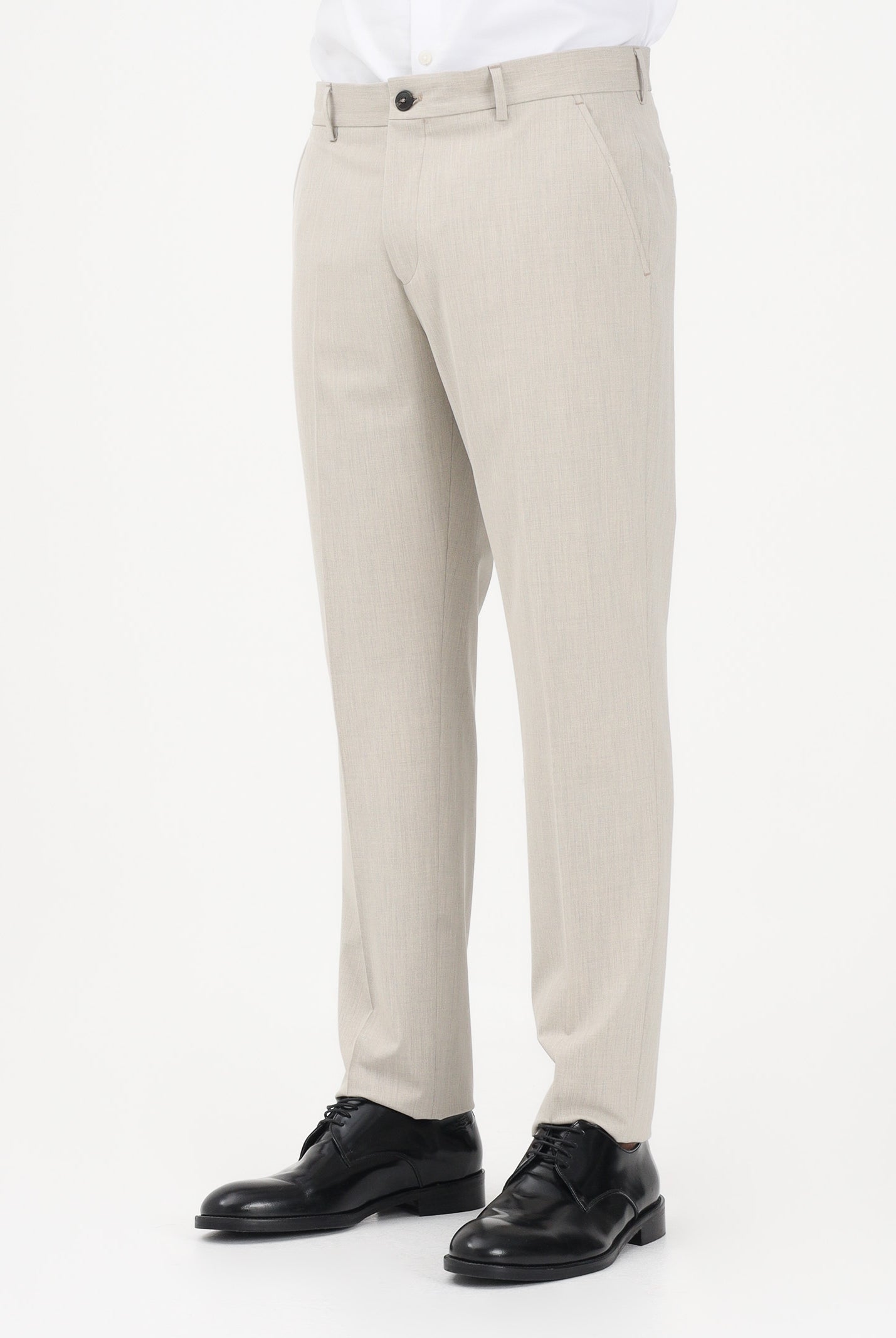 SELECTED HOMME Pantalone elegante beige da uomo 16087825 OA SELECTED HOMME