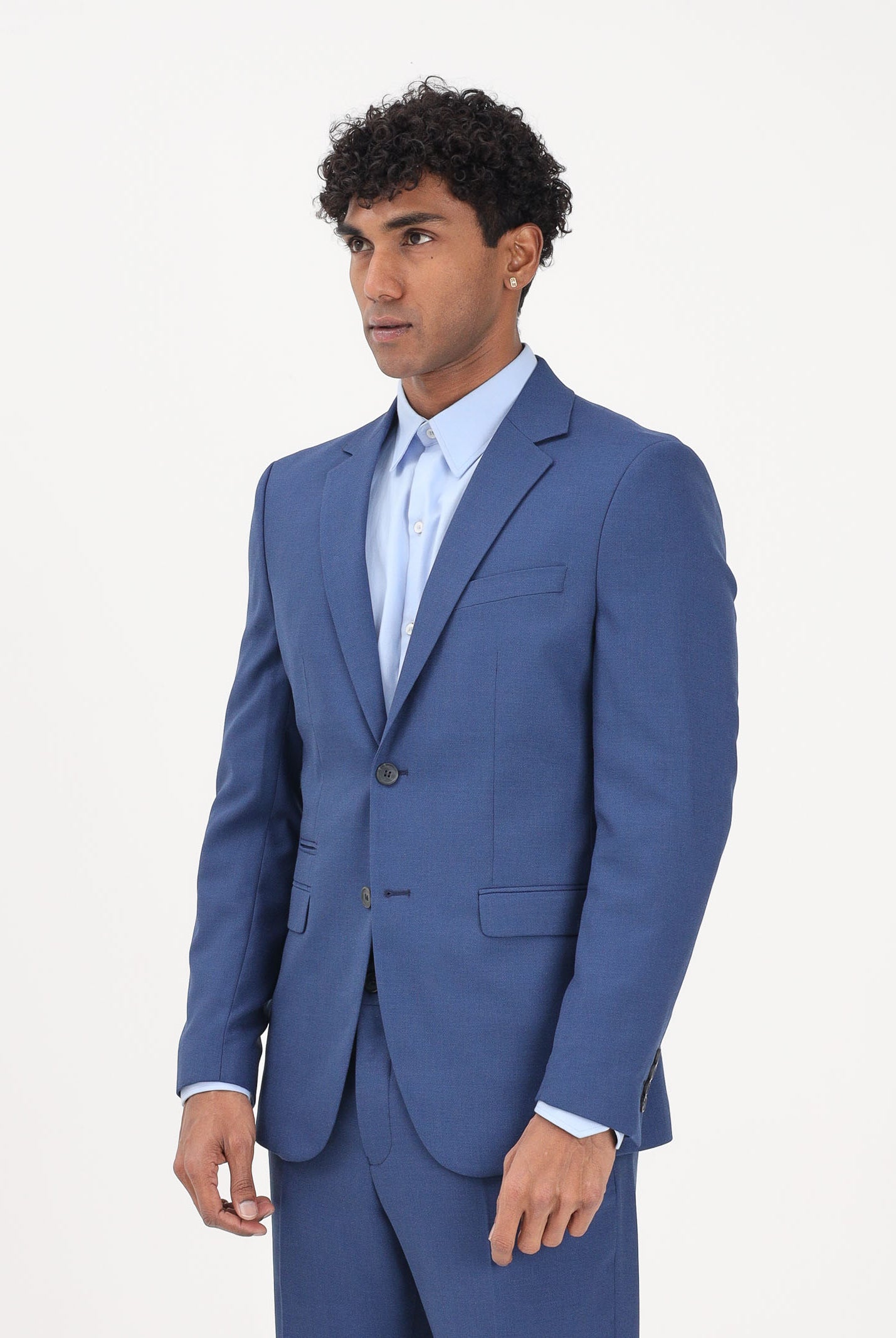 SELECTED HOMME Giacca monopetto blu da uomo 16087868 BLDE SELECTED HOMME
