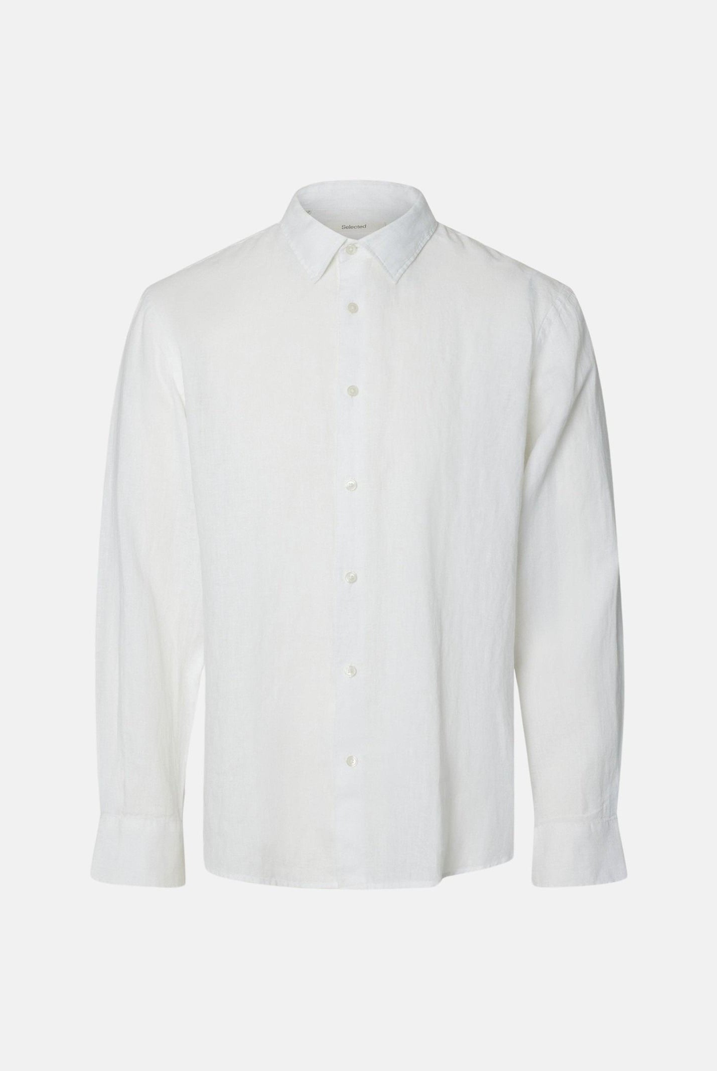 SELECTED HOMME Camicia KYLIAN bianca da uomo 16092471 WHITE SELECTED HOMME
