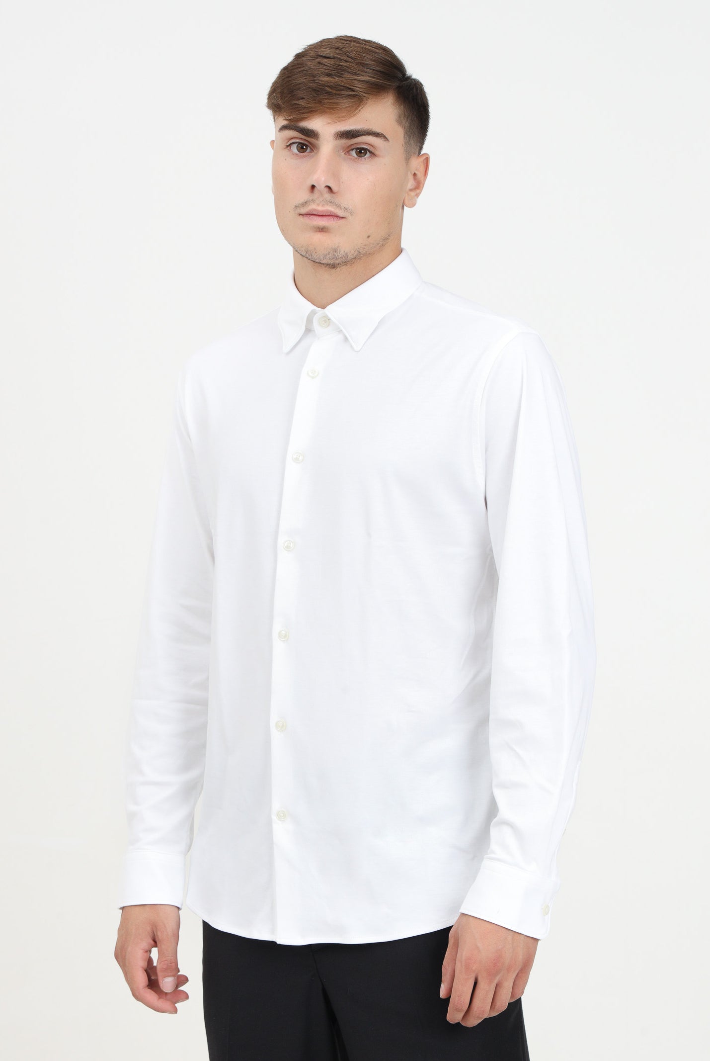 SELECTED HOMME Camicia a manica lunga bianca da uomo 16094593 Bright White SELECTED HOMME