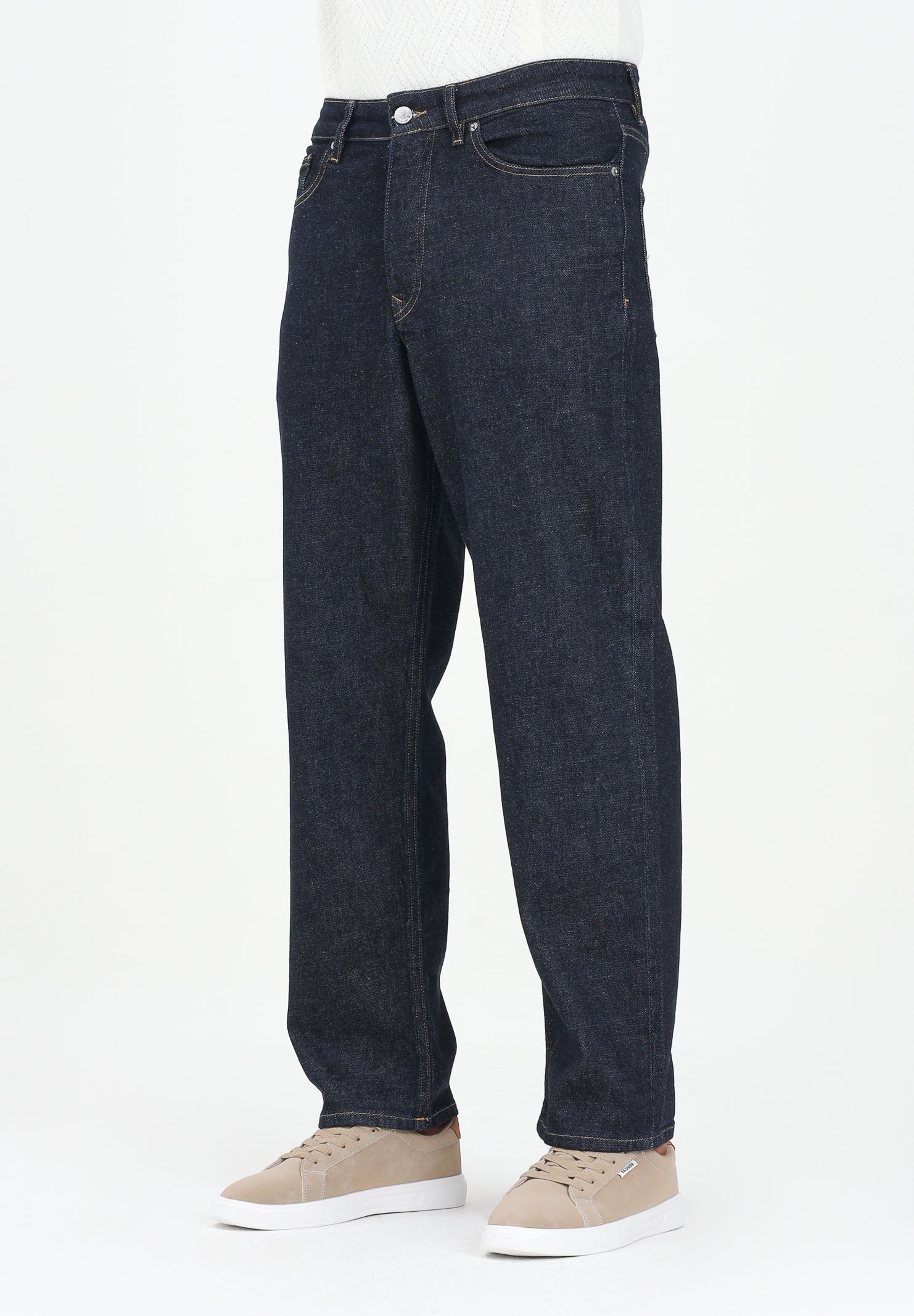 SELECTED HOMME Jeans in denim scuro da uomo 16098203 DarkBlueDenim SELECTED HOMME