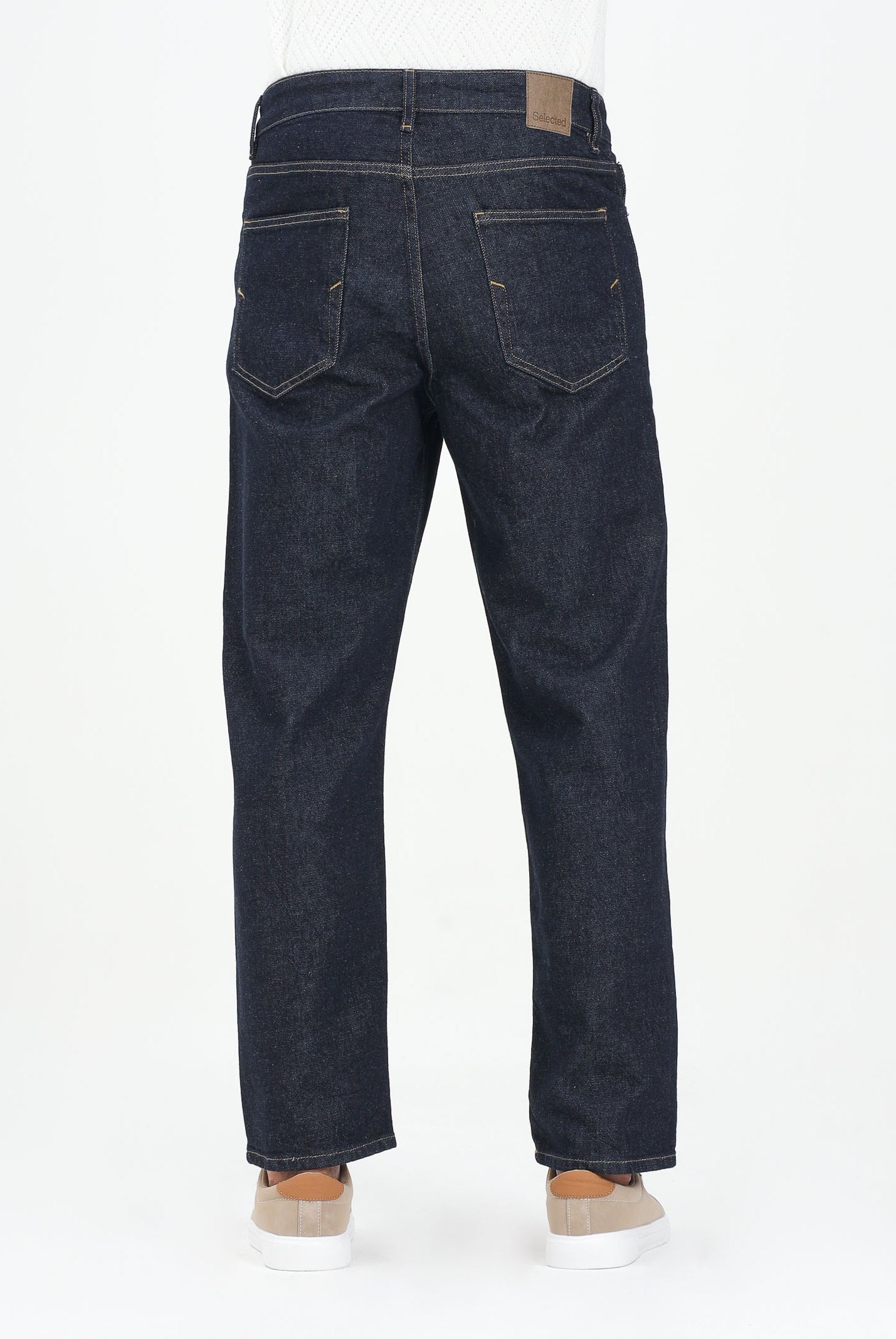 SELECTED HOMME Jeans in denim scuro da uomo 16098203 DarkBlueDenim SELECTED HOMME
