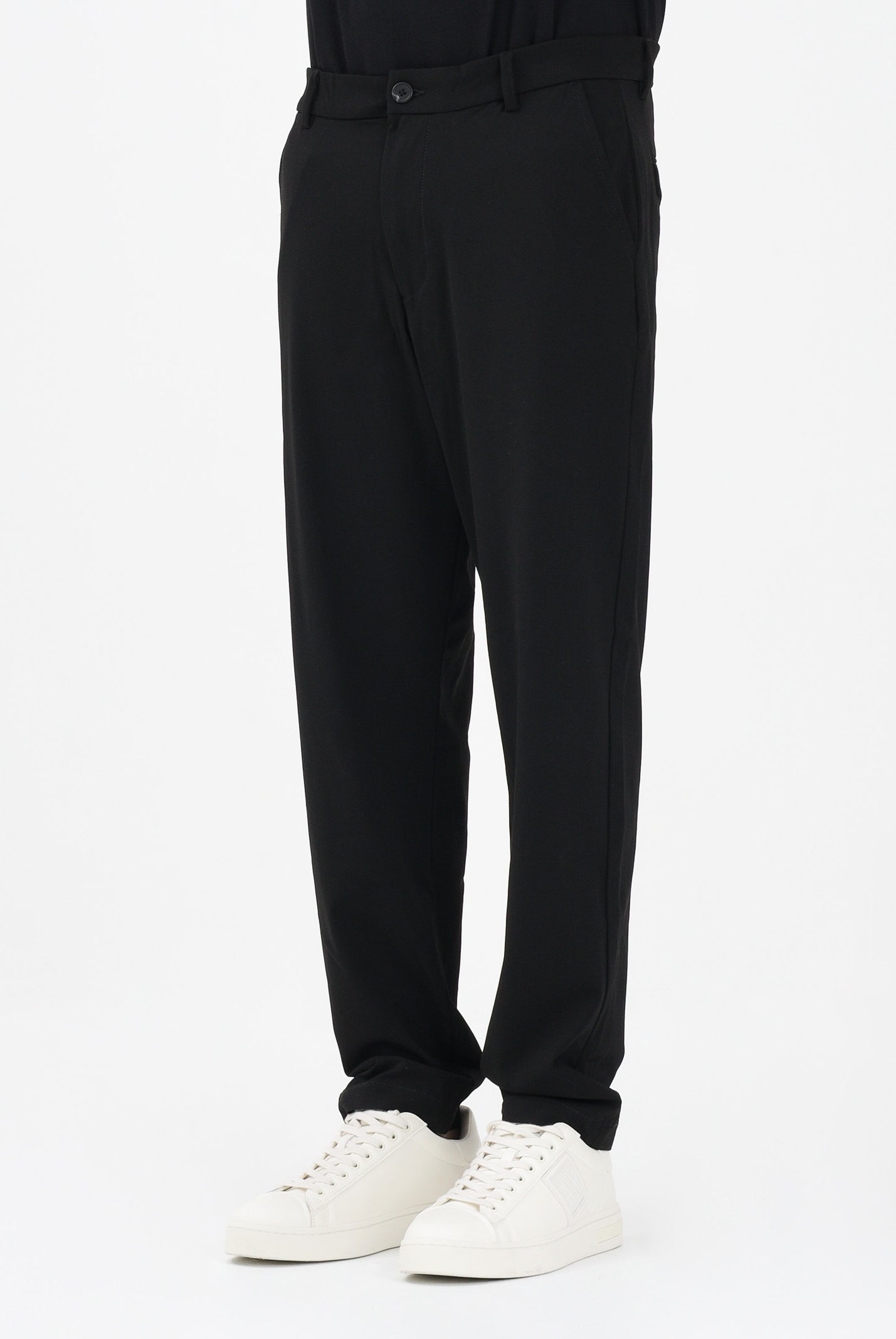 SELECTED HOMME Pantalone nero da uomo 16099820 BL SELECTED HOMME